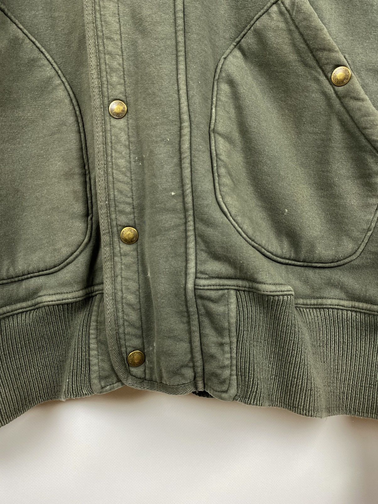 Stone Island Vintage Stone Island Denims Zip Sherpa Jacket Size US L / EU 52-54 / 3 - 13 Thumbnail