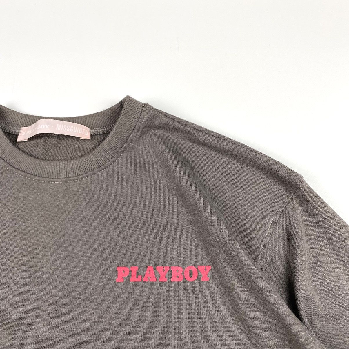 Playboy 💥Rare! Vintage Playboy x Missguided Baggy Sweatshirt Size US XL / EU 56 / 4 - 3 Thumbnail