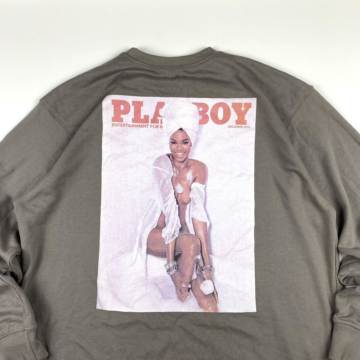 Playboy 💥Rare! Vintage Playboy x Missguided Baggy Sweatshirt Size US XL / EU 56 / 4 - 6 Thumbnail