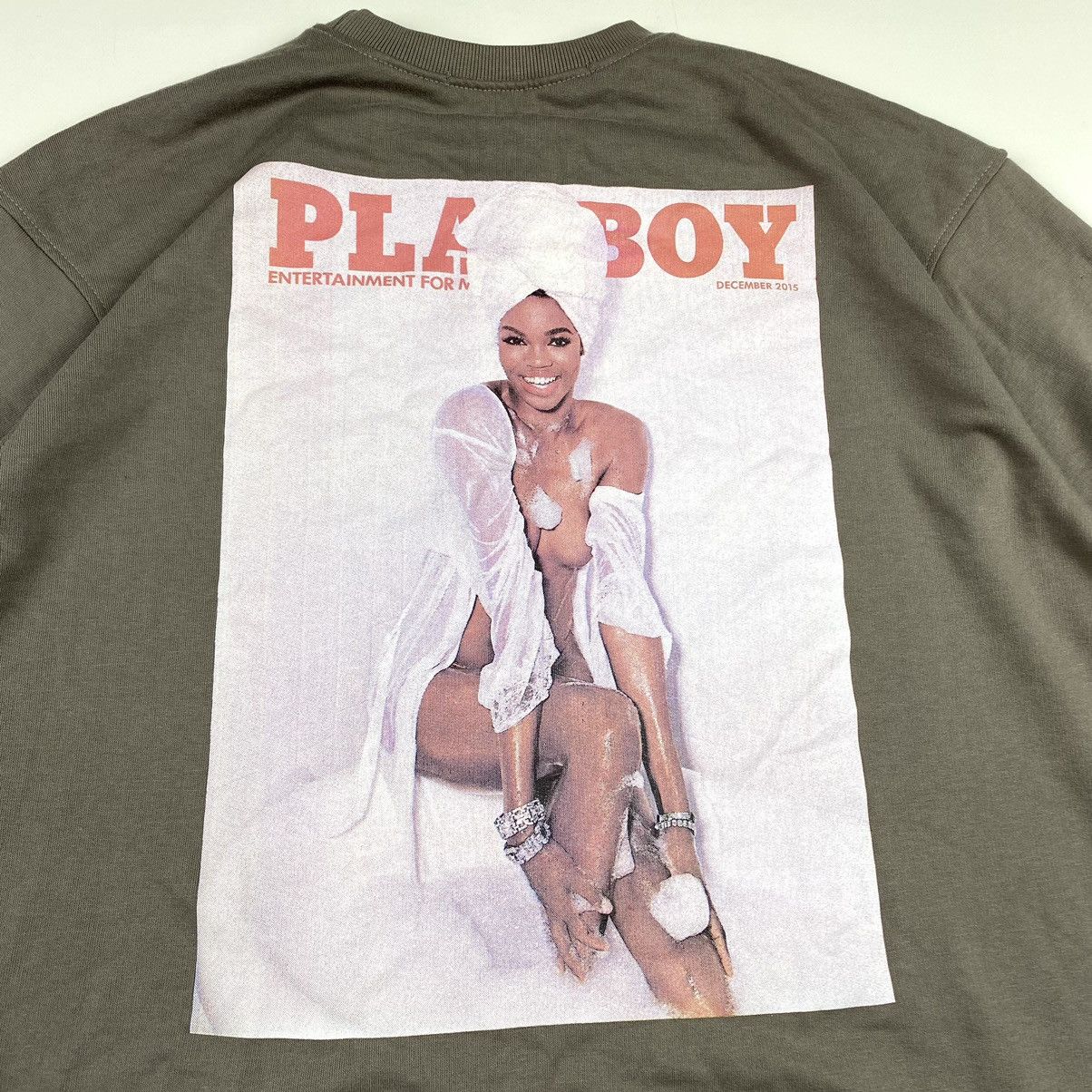 Playboy 💥Rare! Vintage Playboy x Missguided Baggy Sweatshirt Size US XL / EU 56 / 4 - 10 Thumbnail