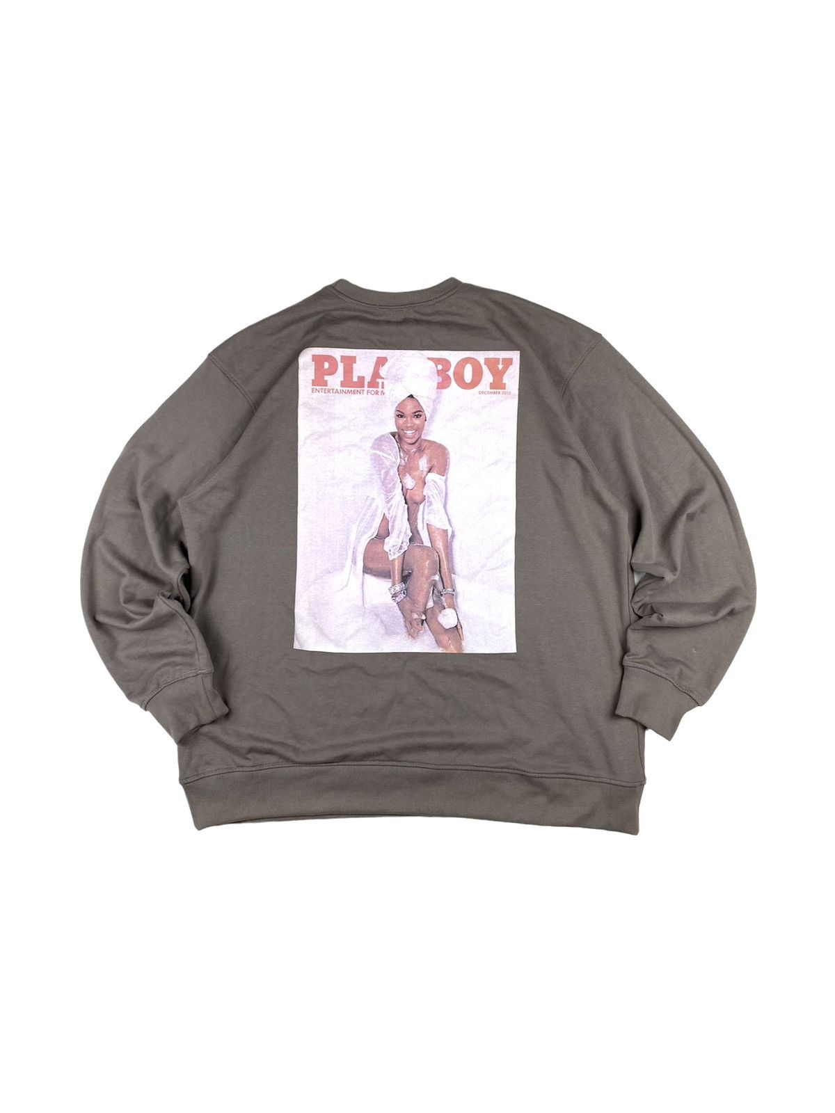Playboy 💥Rare! Vintage Playboy x Missguided Baggy Sweatshirt Size US XL / EU 56 / 4 - 1 Thumbnail