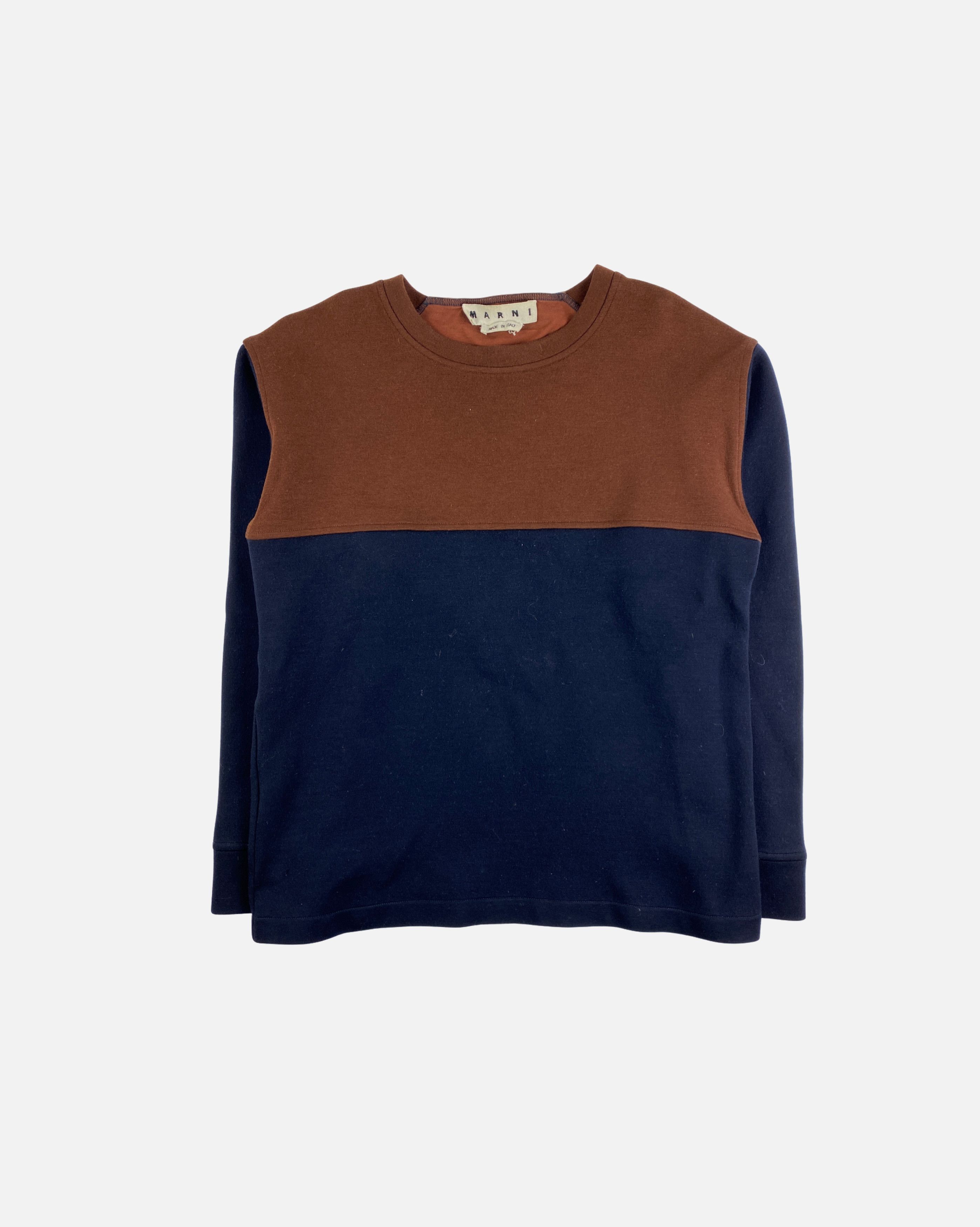 Marni Marni Double-Tone Sweatshirt Size US M / EU 48-50 / 2 - 1 Thumbnail