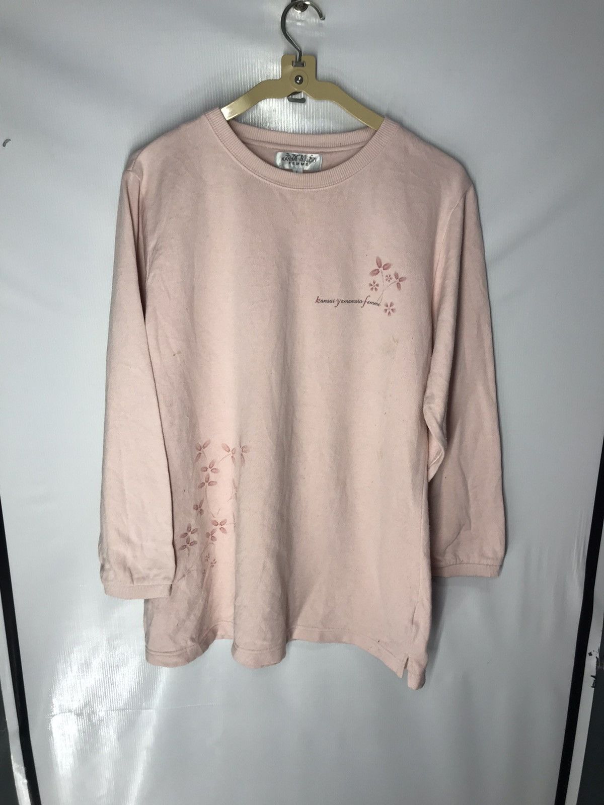 Japanese Brand × Kansai Yamamoto Kansai Yamamoto famme sweatshirt Size US L / EU 52-54 / 3 - 6 Thumbnail