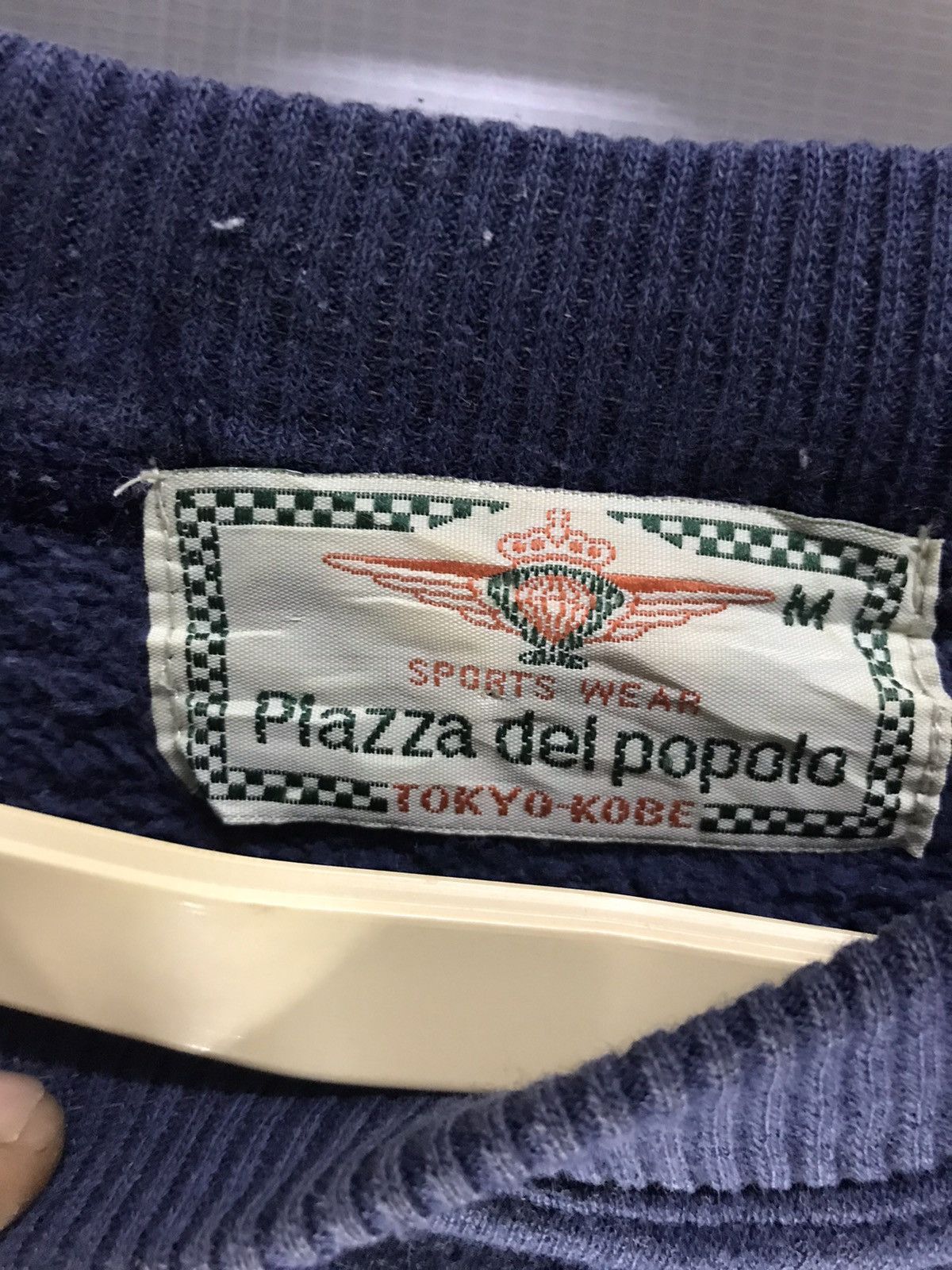 Vintage Vintage Piazza del popolo faded crewneck sweatshirt Size US M / EU 48-50 / 2 - 3 Thumbnail