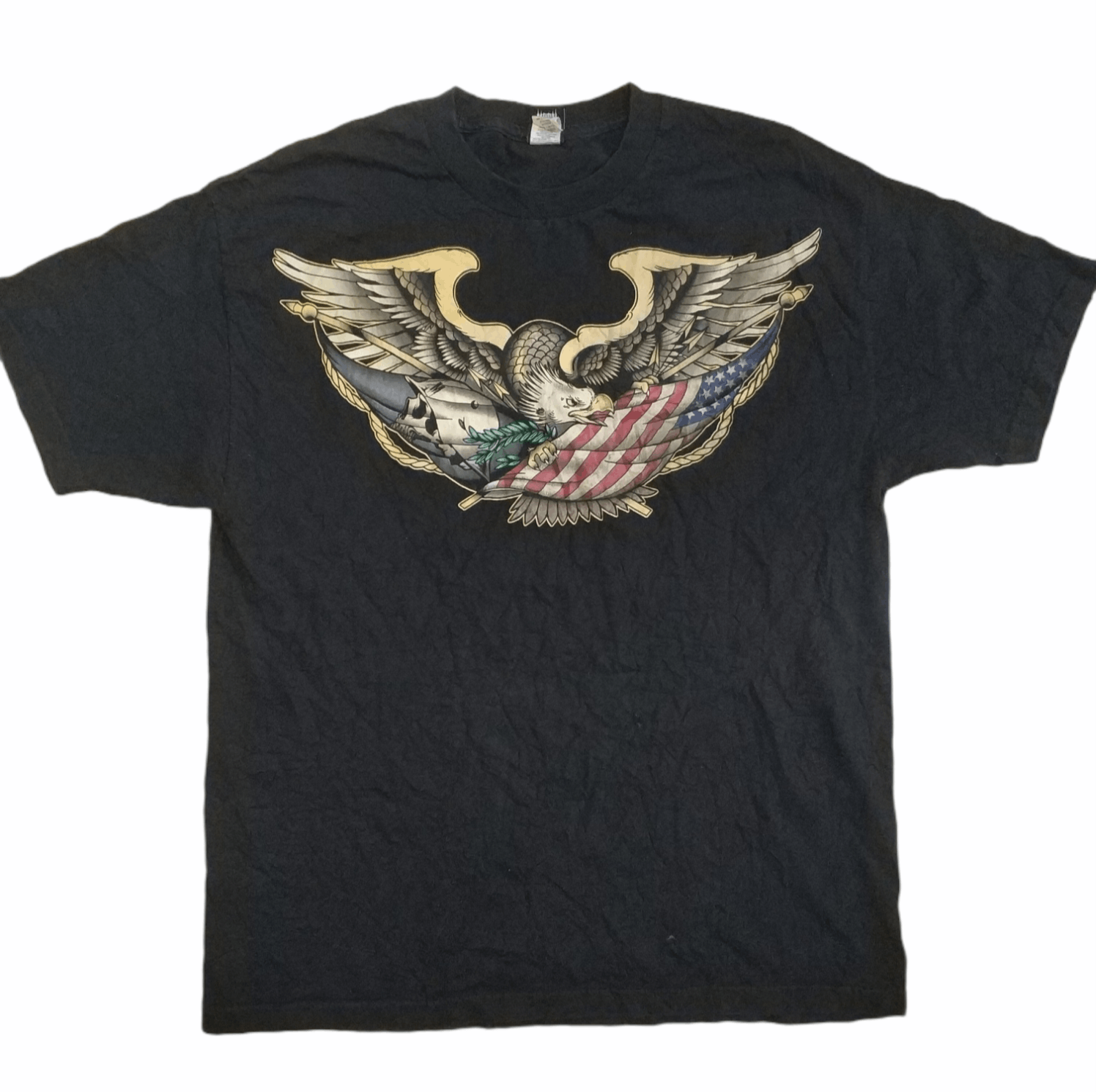 Metal Mulisha 🔥Vintage Metal Mulisha Eagle Big Printed Tees Size US L / EU 52-54 / 3 - 1 Thumbnail