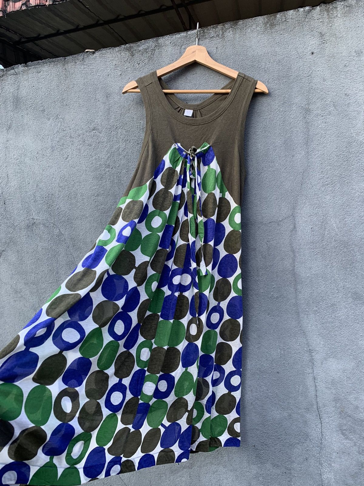 Yohji Yamamoto 👗Y’S Yohji Yamamoto Beautiful Flare Print Dress Size L / US 10 / IT 46 - 6 Thumbnail
