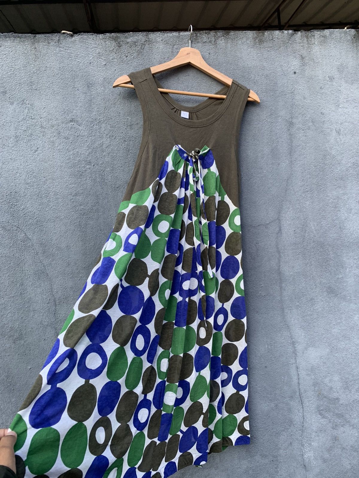 👗Y’S Yohji Yamamoto Beautiful Flare Print Dress