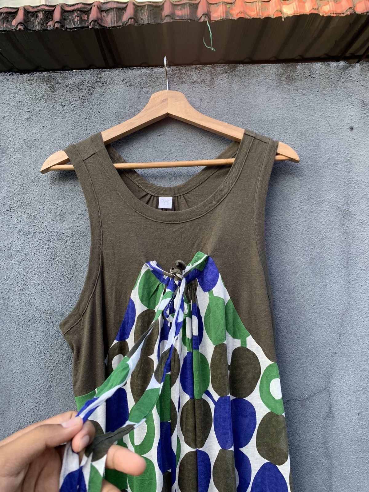 Yohji Yamamoto 👗Y’S Yohji Yamamoto Beautiful Flare Print Dress Size L / US 10 / IT 46 - 7 Thumbnail