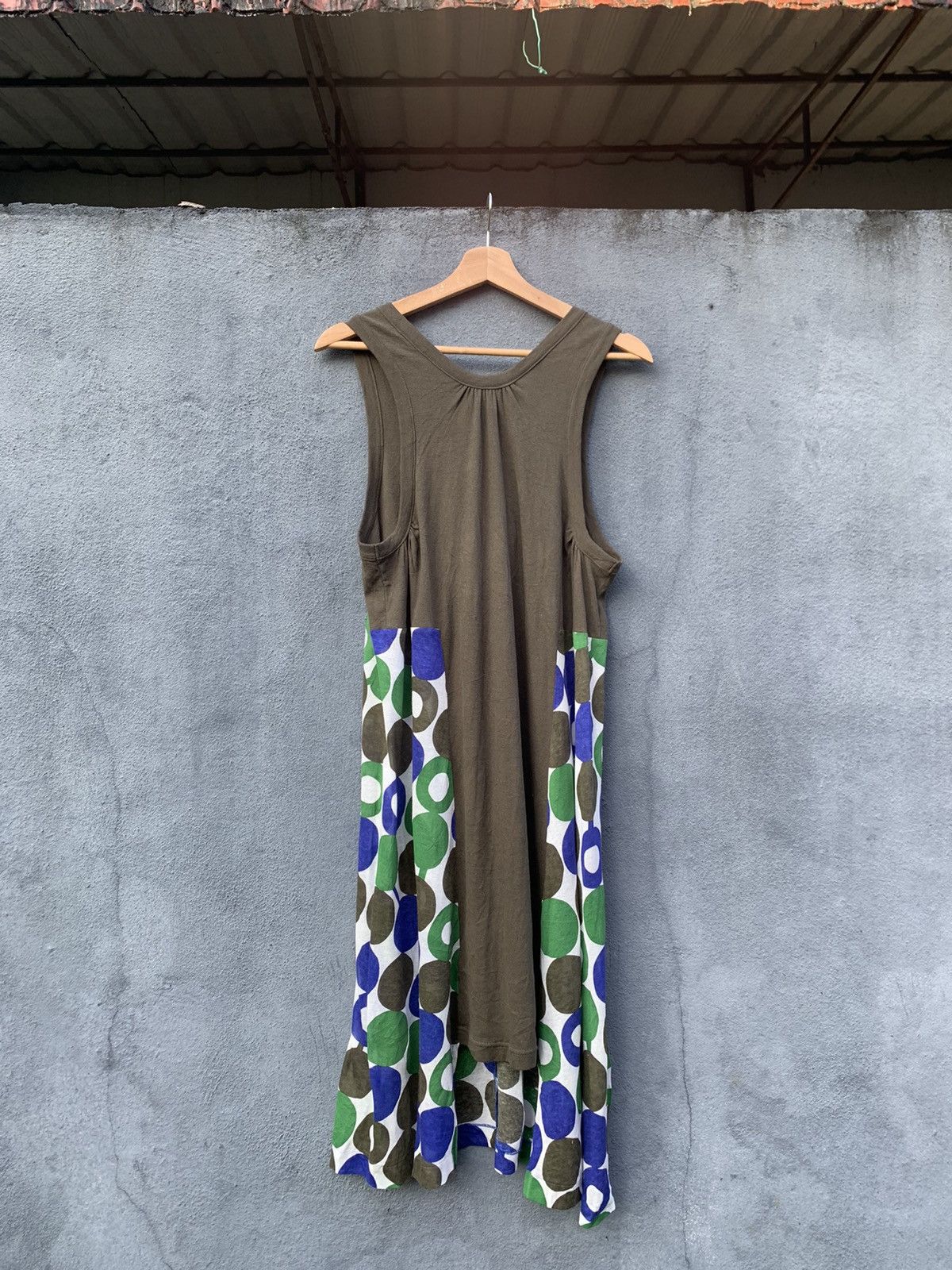 Yohji Yamamoto 👗Y’S Yohji Yamamoto Beautiful Flare Print Dress Size L / US 10 / IT 46 - 12 Thumbnail