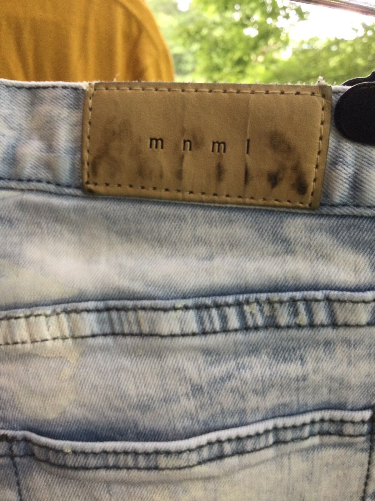 MNML MNML RIPPED BLUE JEANS ZIPPER Size US 30 / EU 46 - 3 Thumbnail