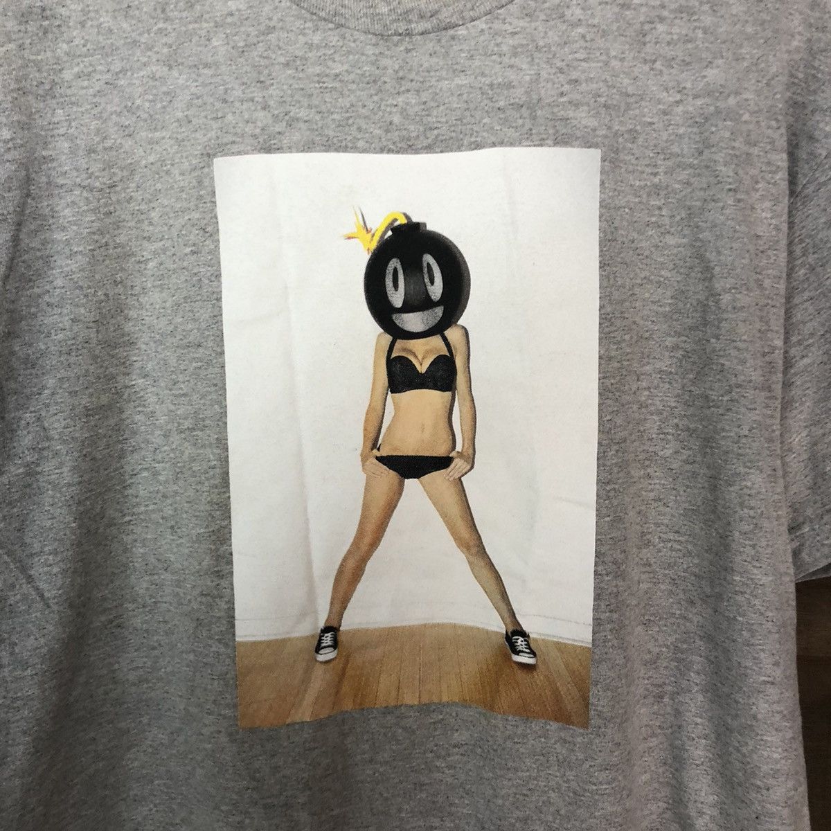 The Hundreds The Hundreds X Visual by van styles Grey Short Tshirt #3499 Size US L / EU 52-54 / 3 - 8 Thumbnail