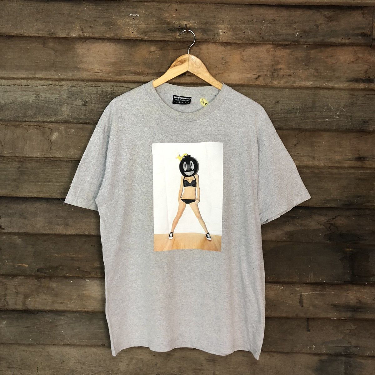 The Hundreds The Hundreds X Visual by van styles Grey Short Tshirt #3499 Size US L / EU 52-54 / 3 - 3 Thumbnail