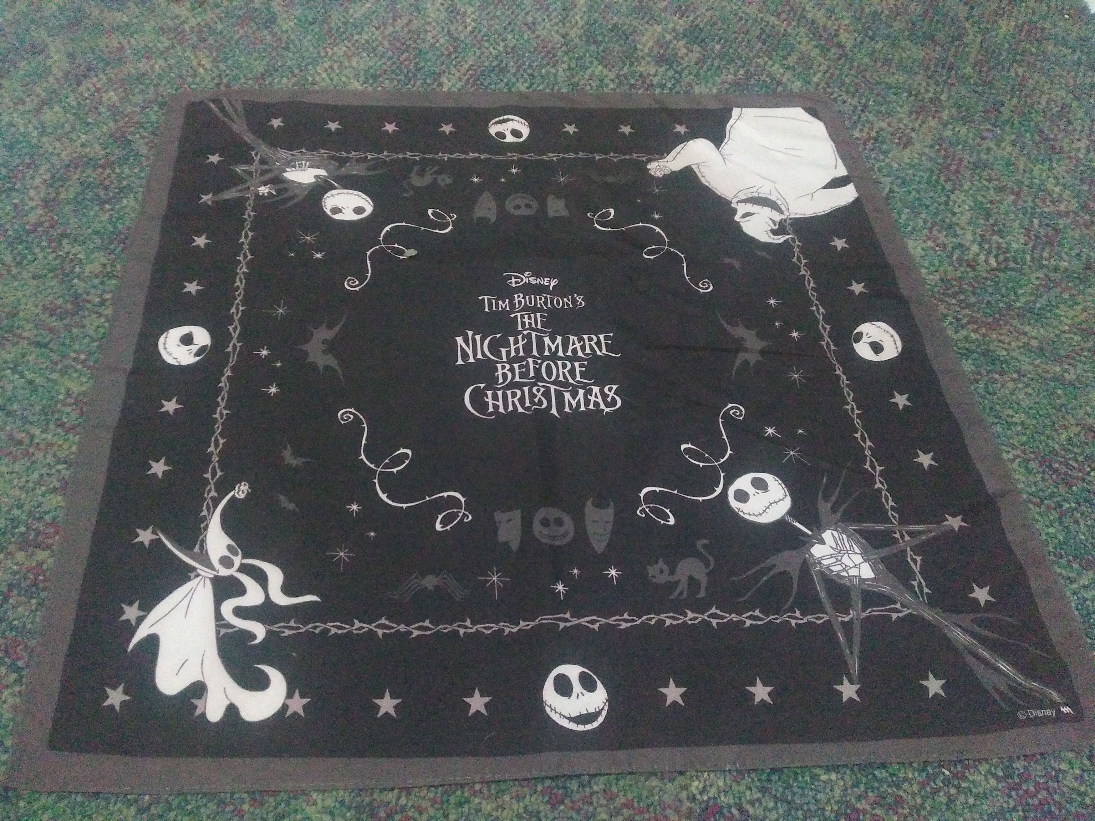 Other Unbranded Skull Bandana Handkerchief Size ONE SIZE - 2 Thumbnail