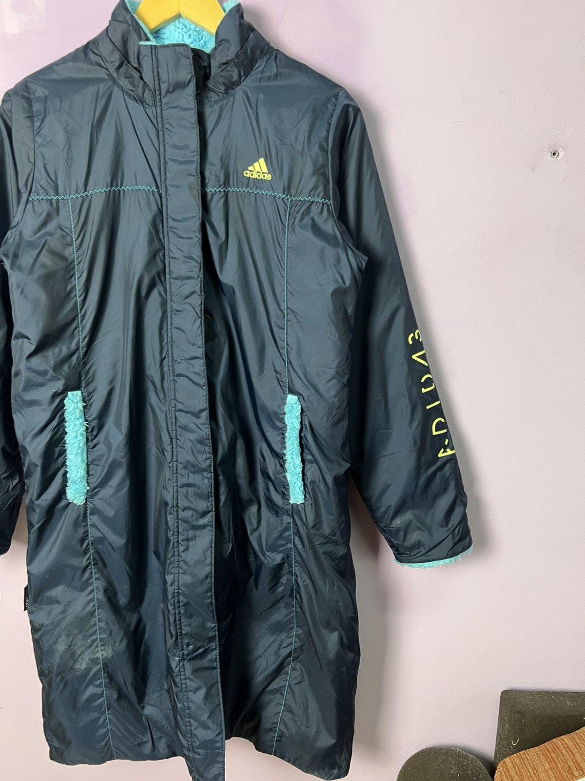 Adidas 🔥Adidas Sherpa Long Jackets Size US S / EU 44-46 / 1 - 5 Thumbnail