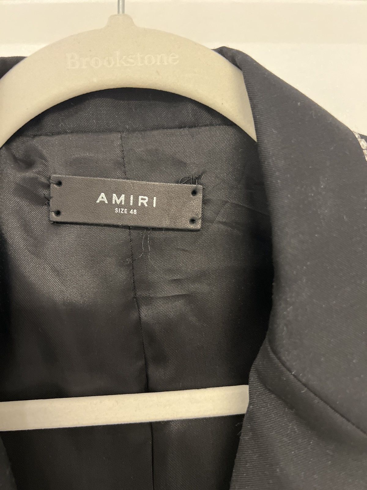 Amiri Western Crystal kick flare suit WITH PANTS! Size 48R - 2 Thumbnail