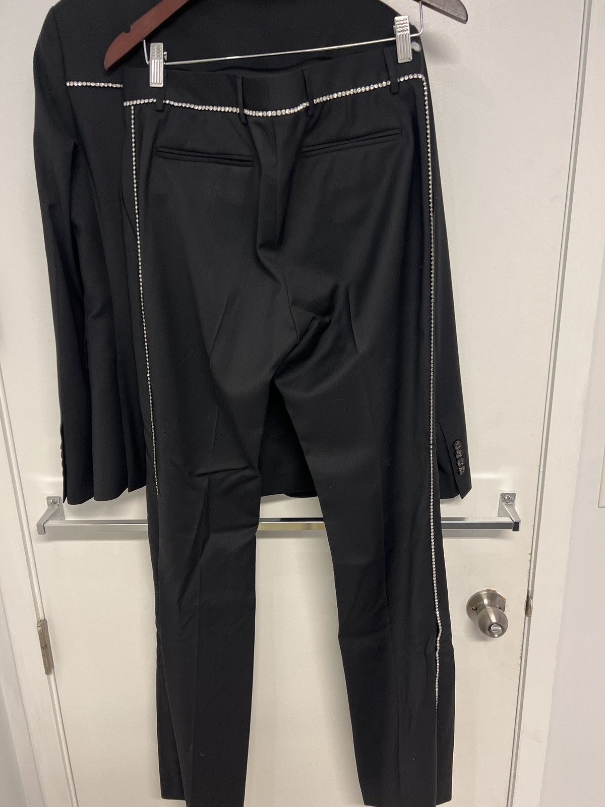 Amiri Western Crystal kick flare suit WITH PANTS! Size 48R - 14 Thumbnail