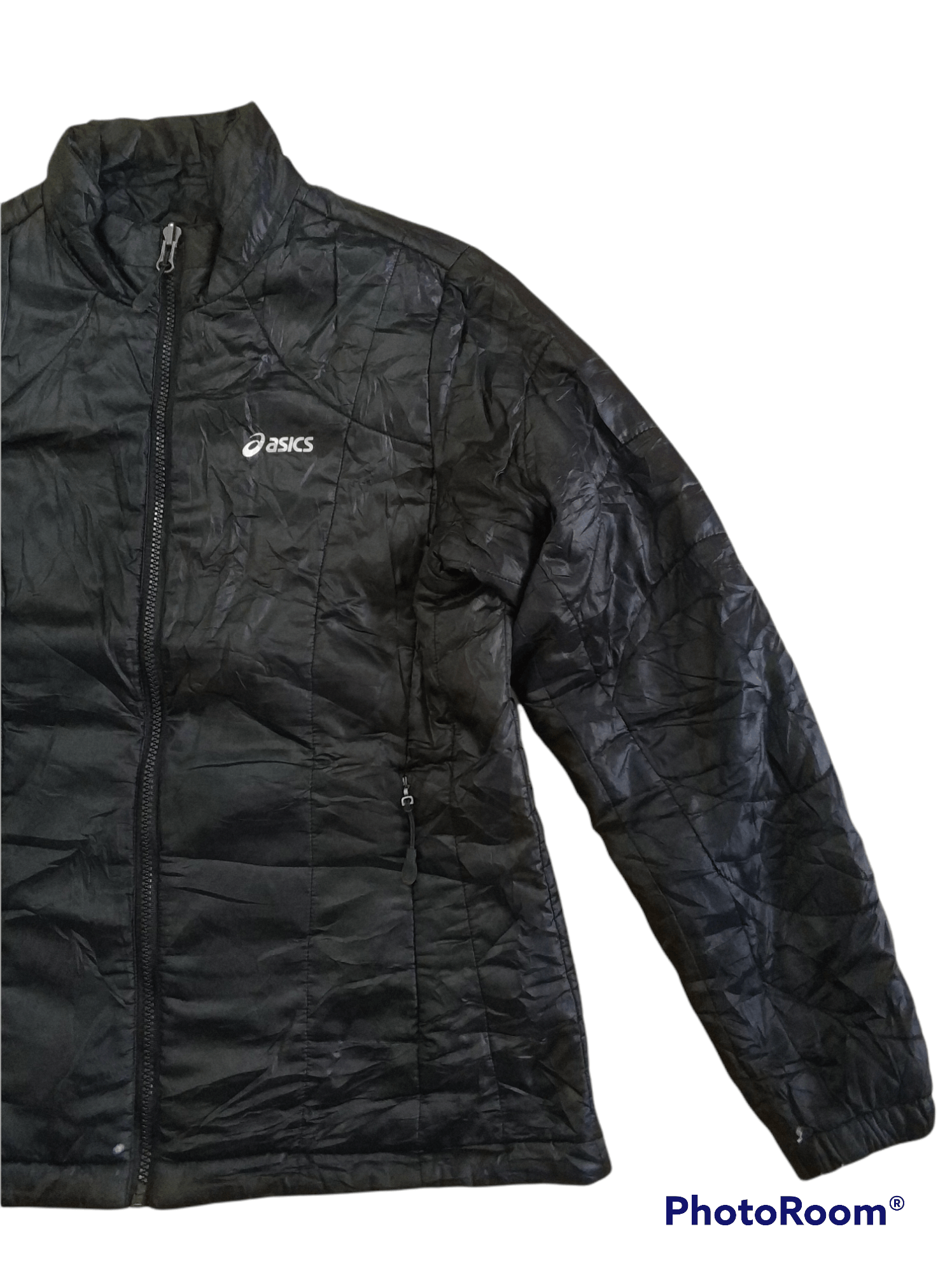 Asics 🔥Distressed Vintage Asics Quilted Jacket Size US S / EU 44-46 / 1 - 4 Thumbnail