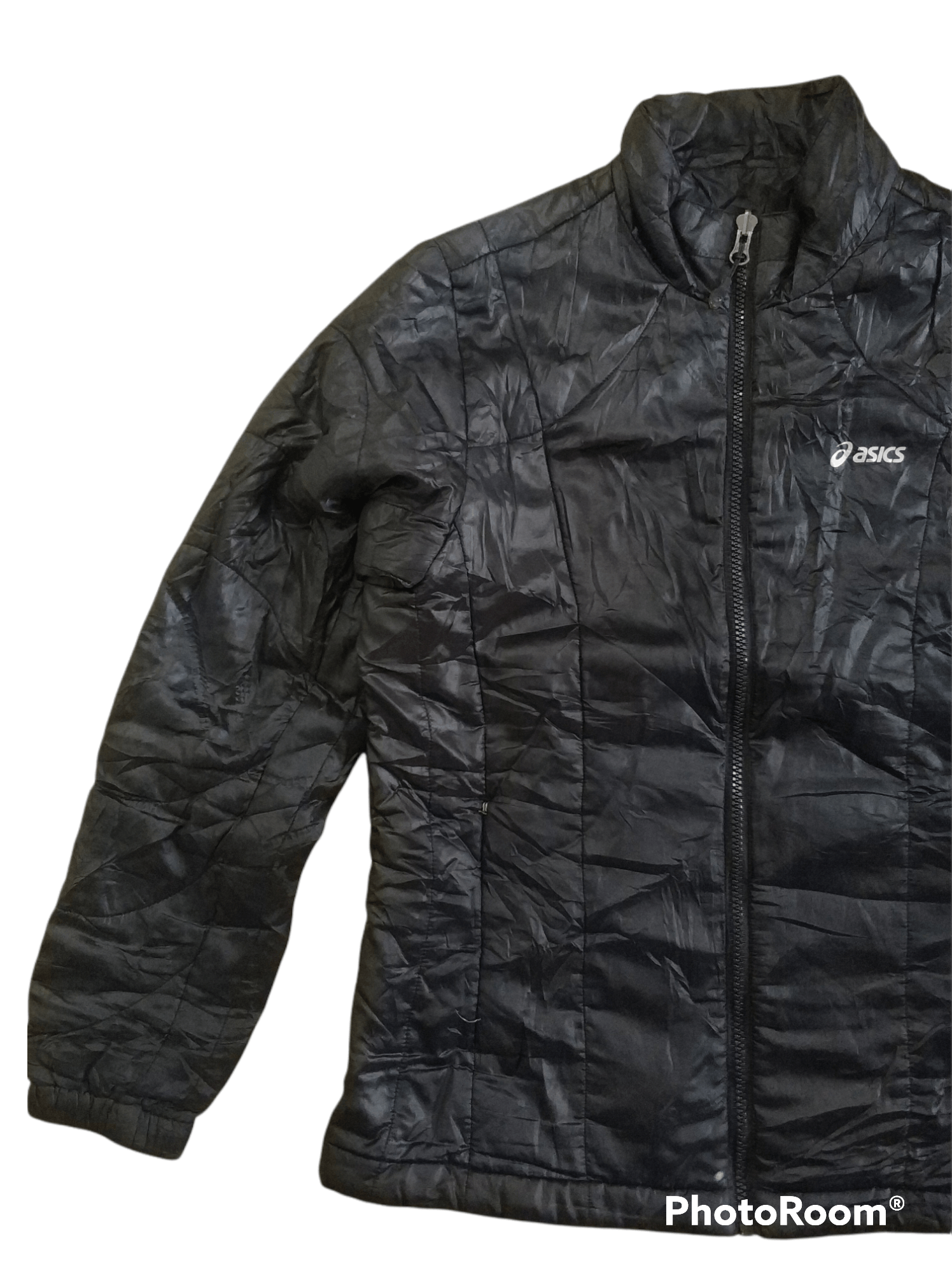 Asics 🔥Distressed Vintage Asics Quilted Jacket Size US S / EU 44-46 / 1 - 5 Thumbnail