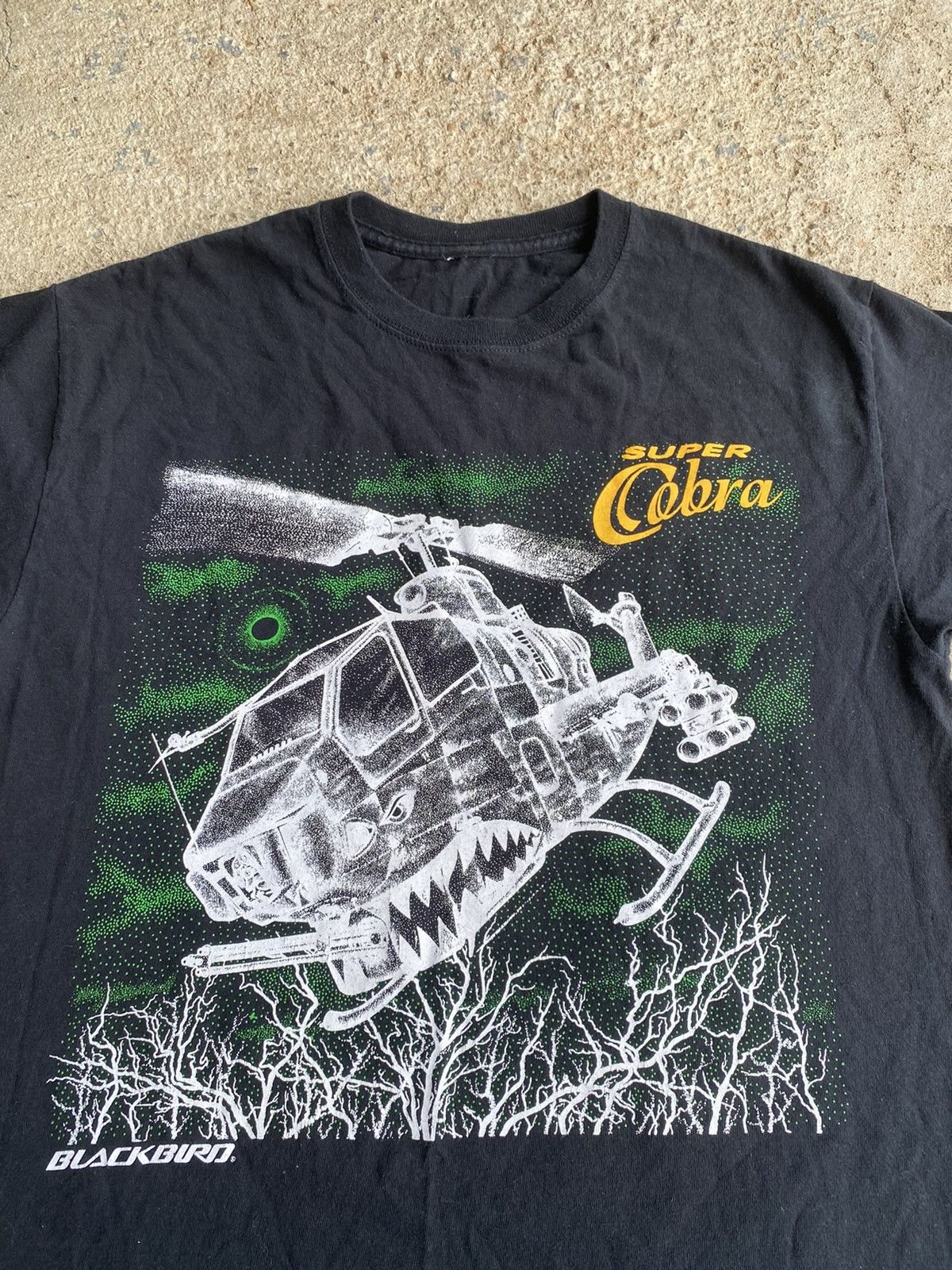 Japanese Brand × Vintage Vintage Y2K Blackbird Cobra Attack Helicopter Shirt Size US M / EU 48-50 / 2 - 2 Thumbnail