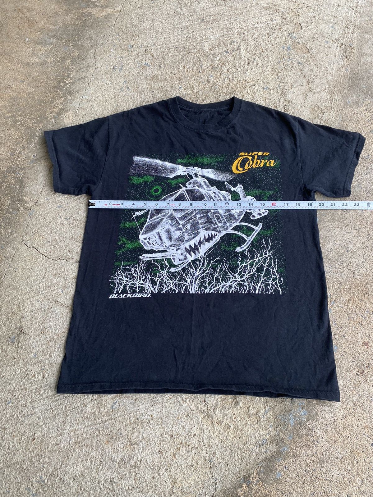 Japanese Brand × Vintage Vintage Y2K Blackbird Cobra Attack Helicopter Shirt Size US M / EU 48-50 / 2 - 8 Thumbnail