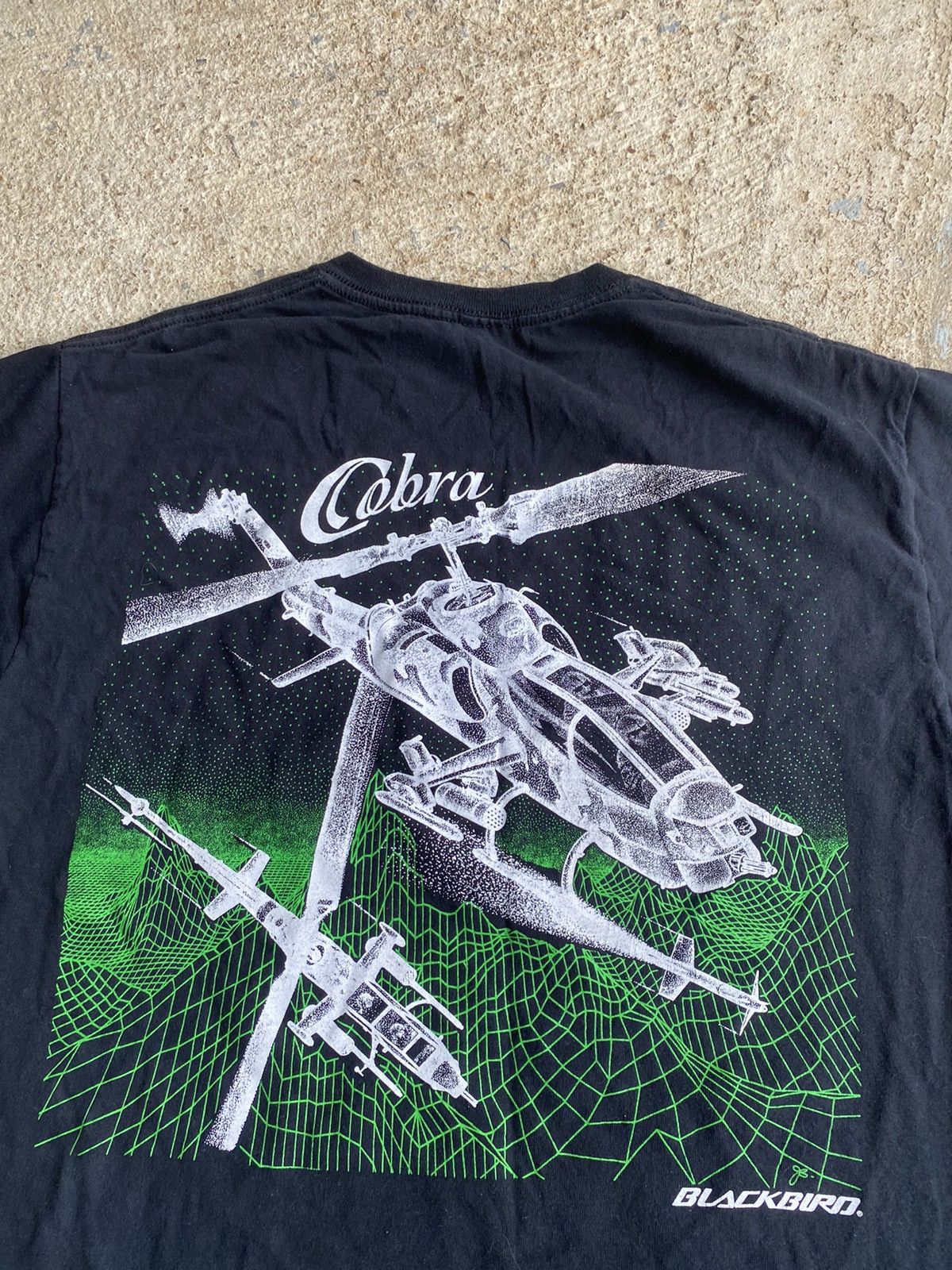Japanese Brand × Vintage Vintage Y2K Blackbird Cobra Attack Helicopter Shirt Size US M / EU 48-50 / 2 - 5 Thumbnail