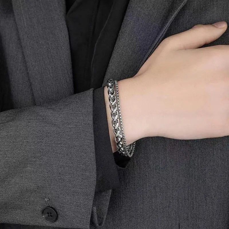 Other Dual Layers Chain Bracelet Size ONE SIZE - 4 Thumbnail