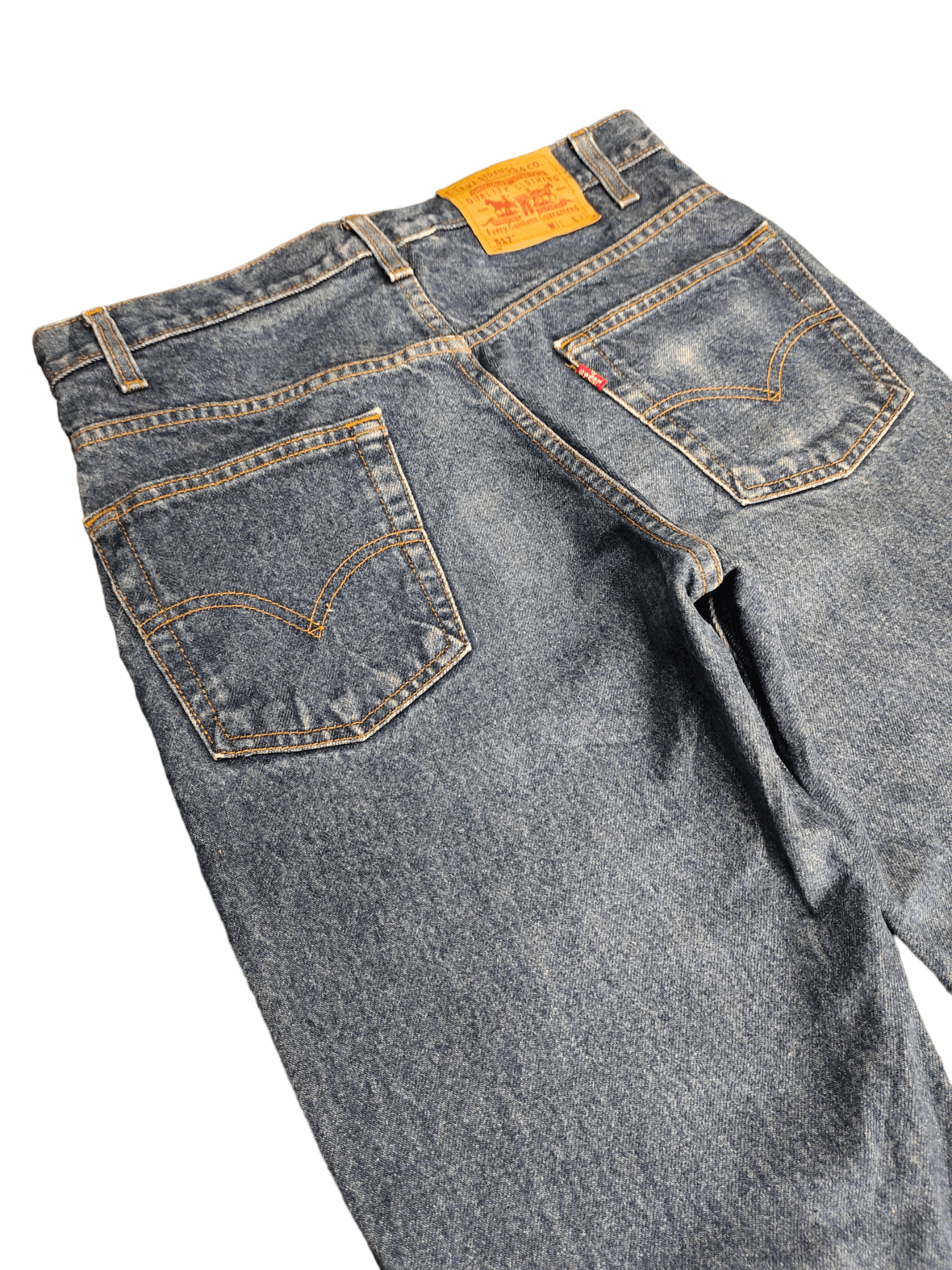 Levi's Vintage Clothing Flare Jeans Levis 517 Boot Cut Jeans Vintage Size US 31 - 3 Thumbnail