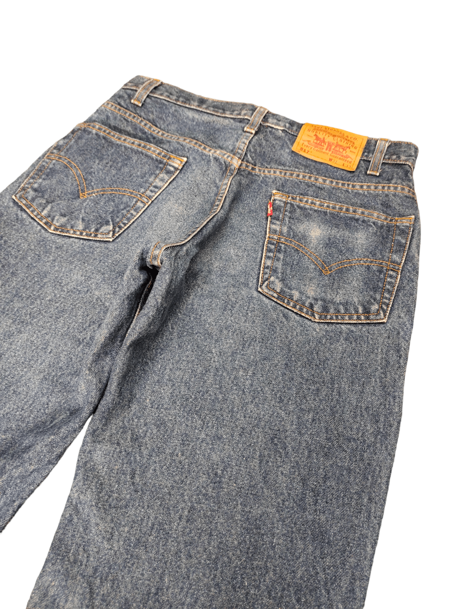 Levi's Vintage Clothing Flare Jeans Levis 517 Boot Cut Jeans Vintage Size US 31 - 2 Thumbnail