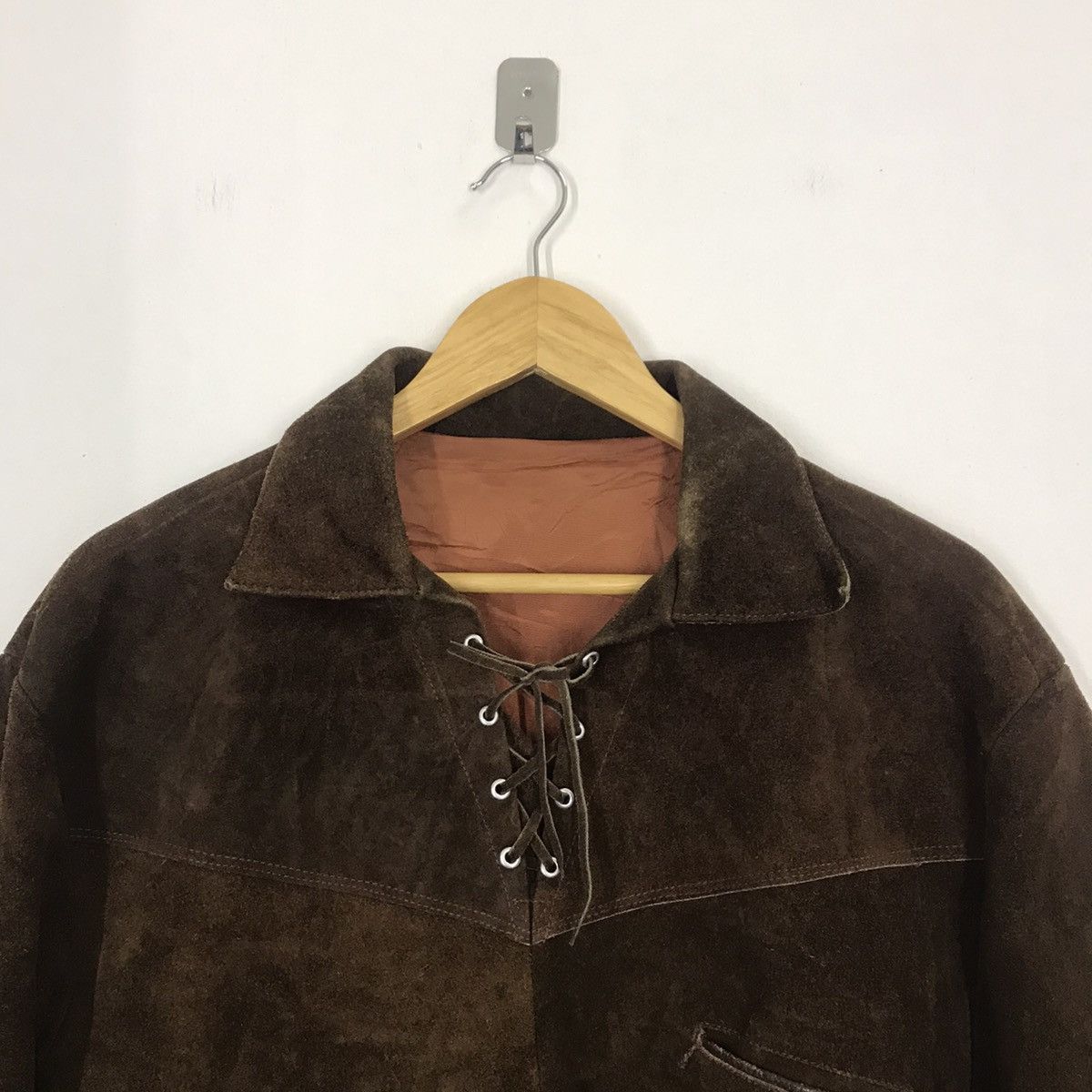 Other Vintage 80s Leather Jacket Size US L / EU 52-54 / 3 - 2 Thumbnail
