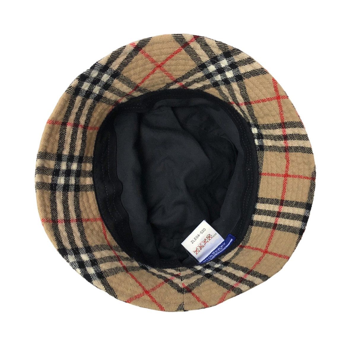Burberry Burberry Blue Label Novacheck Cashmere Bucket Hat Size ONE SIZE - 8 Thumbnail