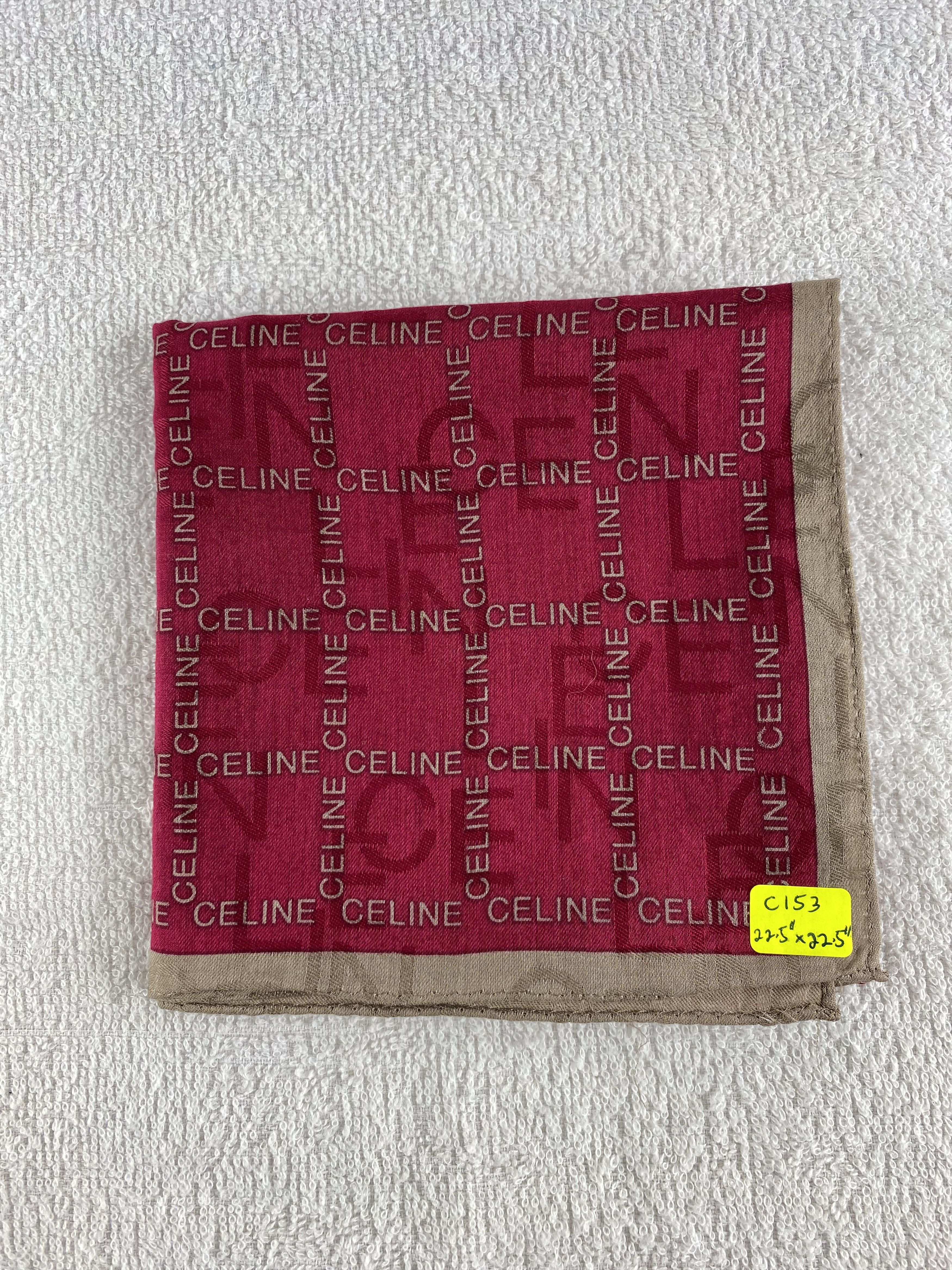 Celine Celine Handkerchief / Bandana / Neckerchief Size ONE SIZE - 7 Thumbnail