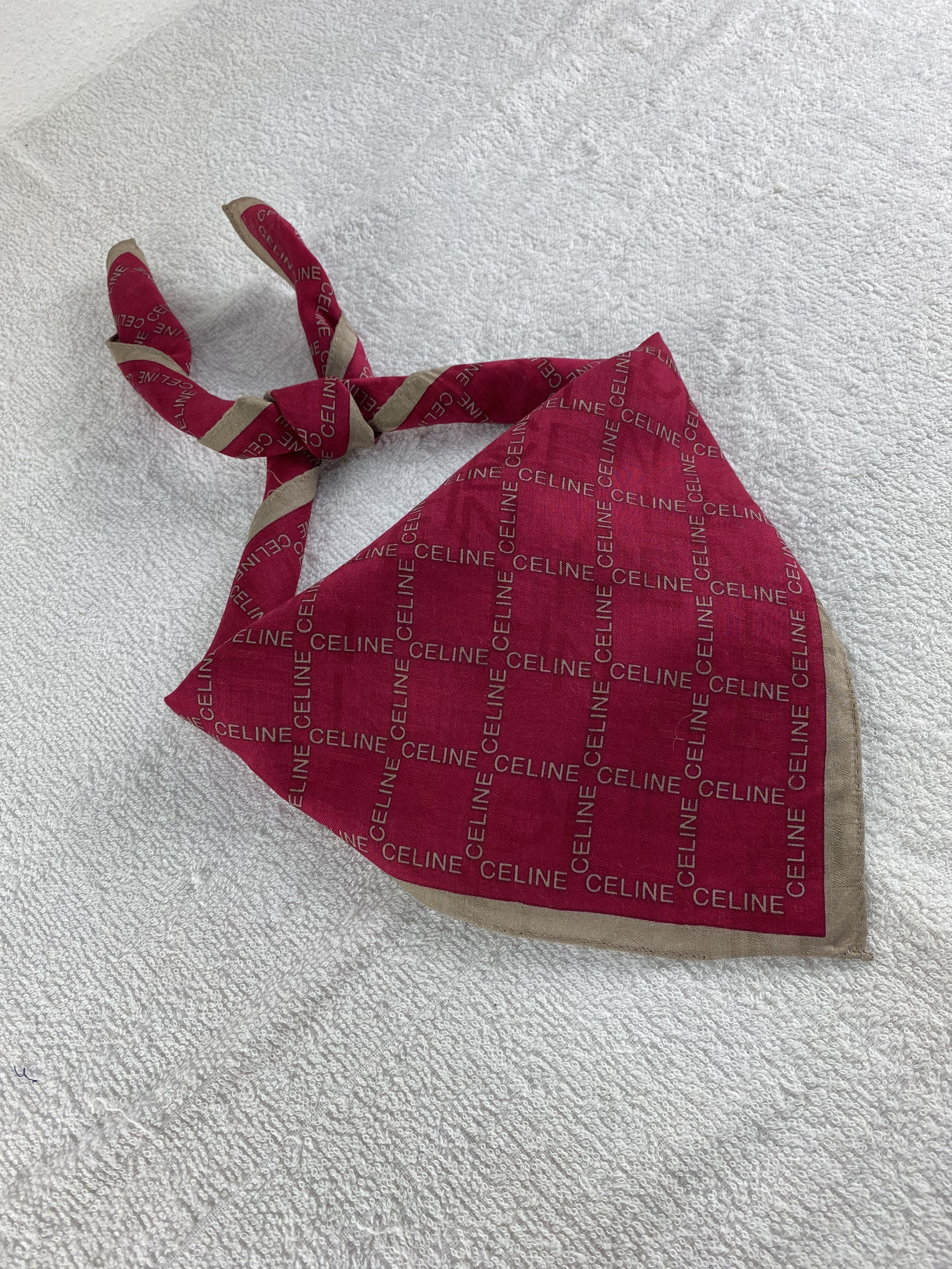 Celine Celine Handkerchief / Bandana / Neckerchief Size ONE SIZE - 2 Thumbnail