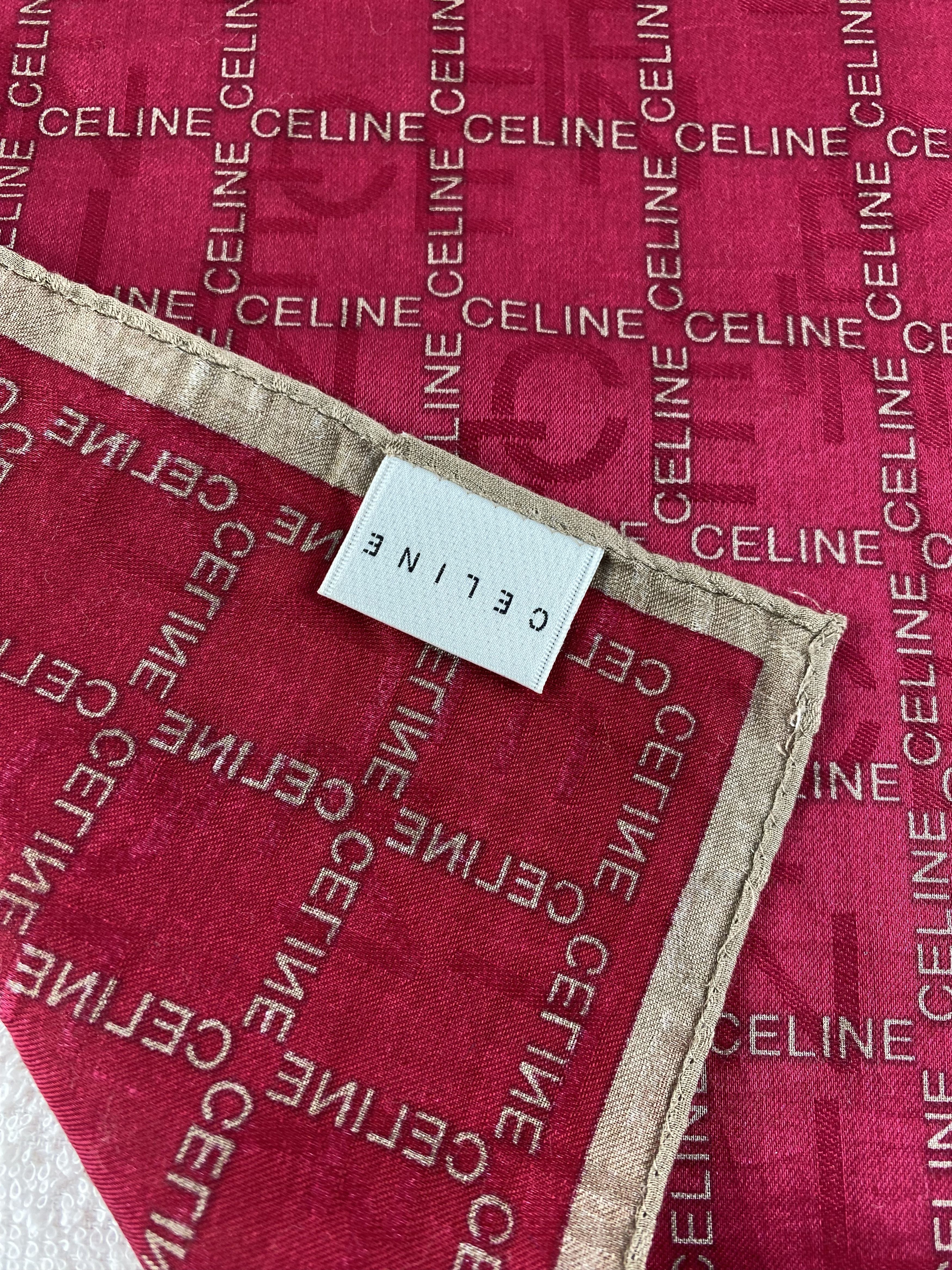 Celine Celine Handkerchief / Bandana / Neckerchief Size ONE SIZE - 6 Thumbnail