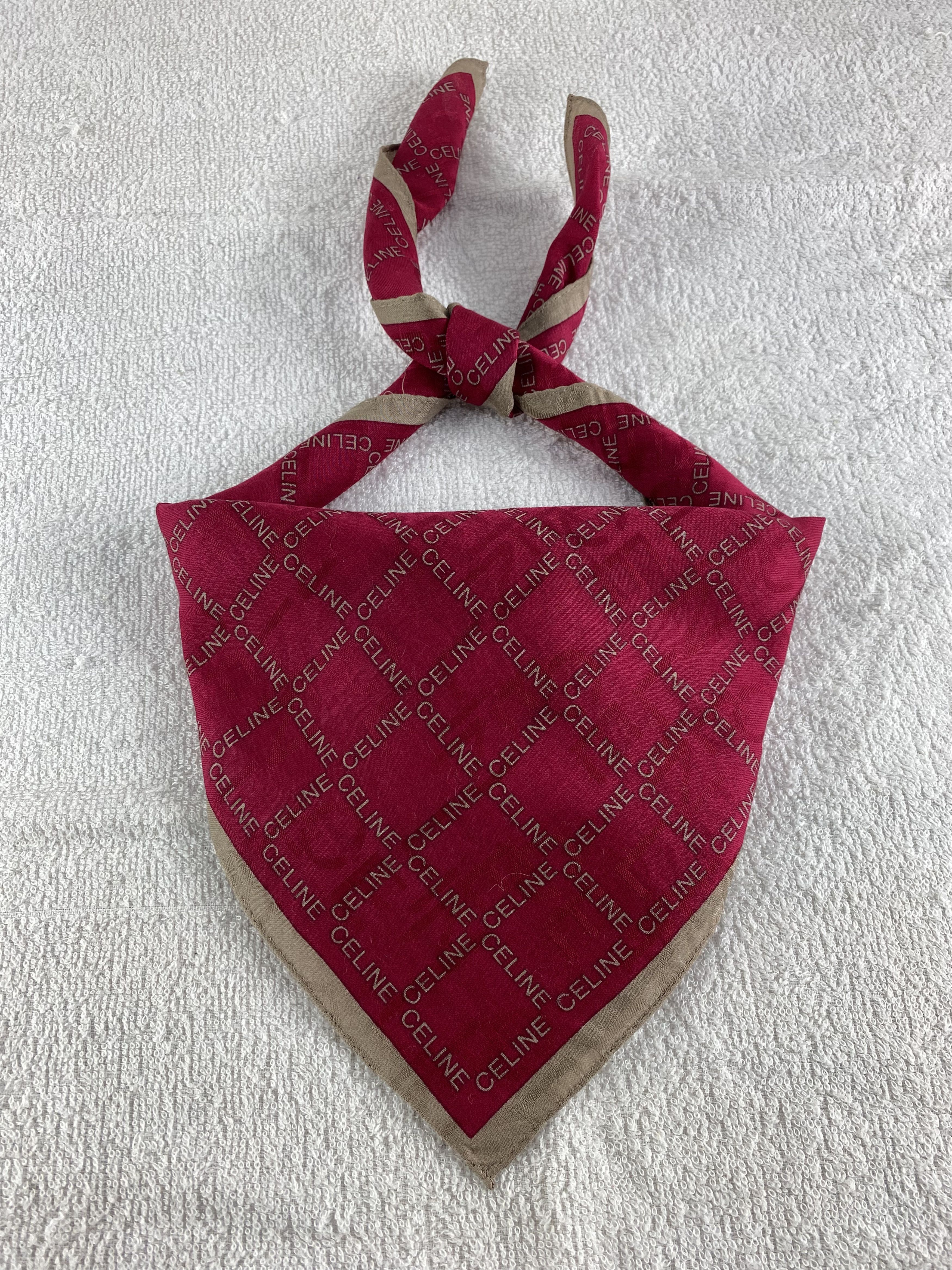 Celine Celine Handkerchief / Bandana / Neckerchief Size ONE SIZE - 1 Thumbnail