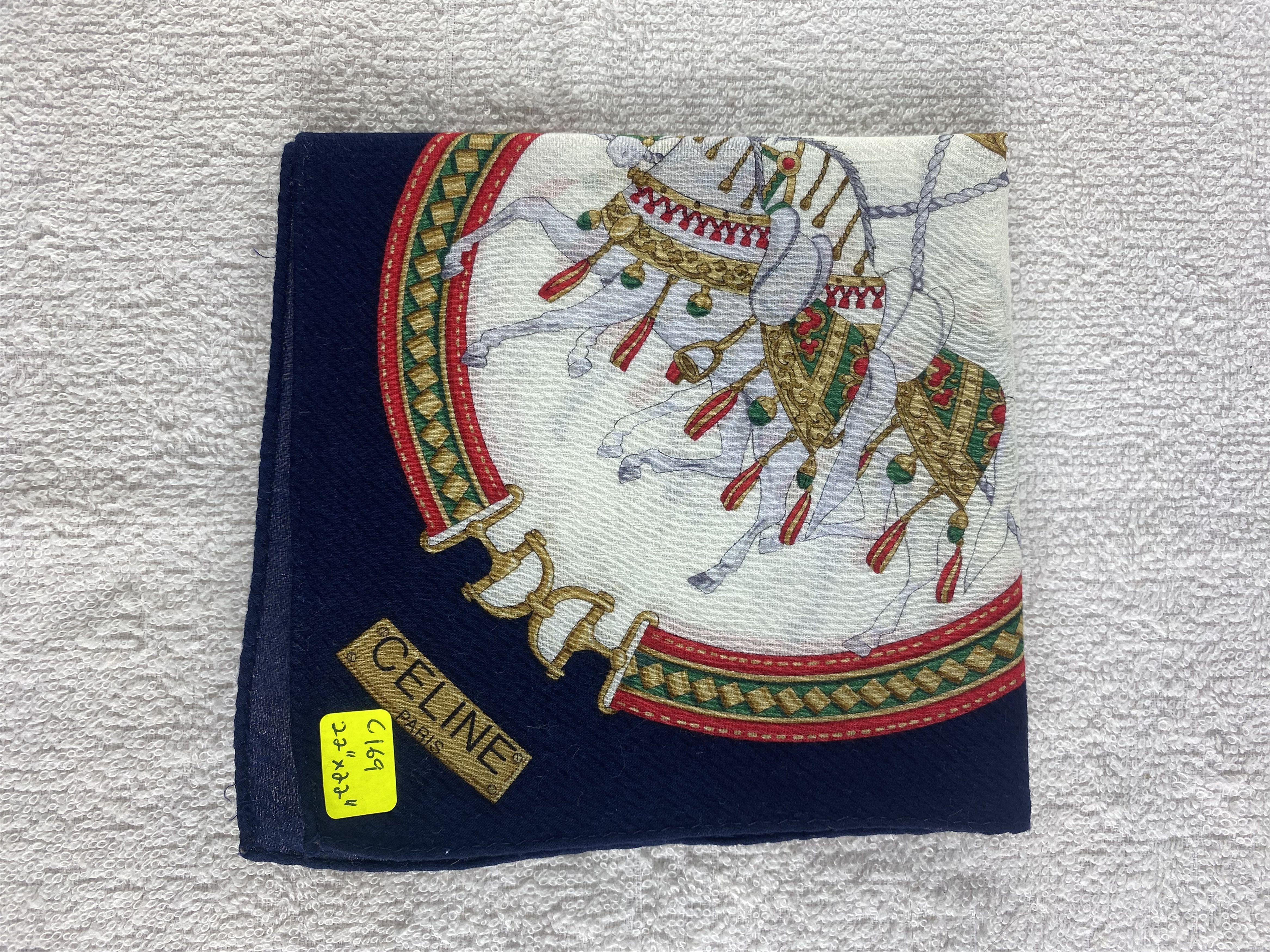 Celine Celine Handkerchief / Bandana / Neckerchief C169 Size ONE SIZE - 6 Thumbnail