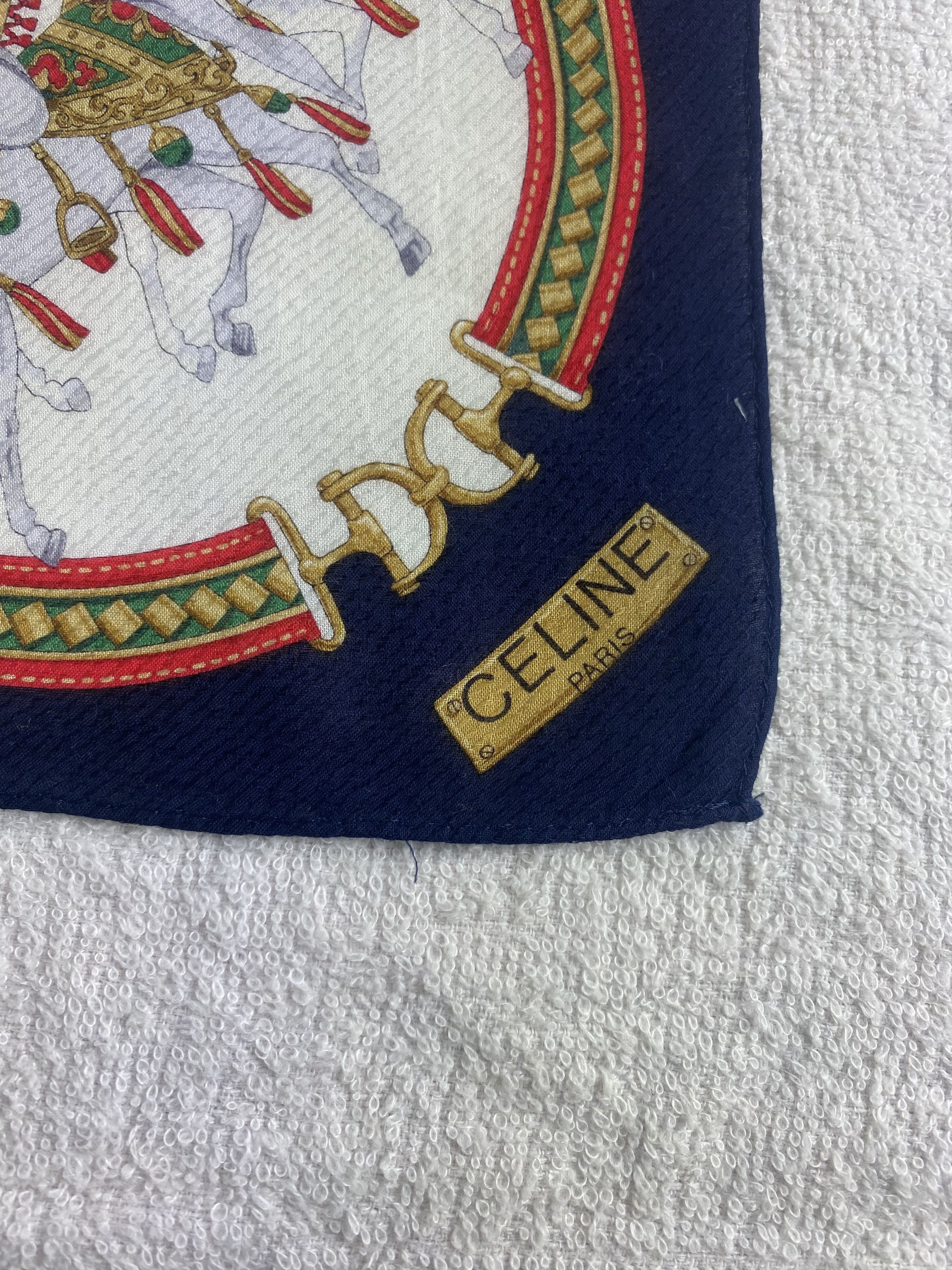 Celine Celine Handkerchief / Bandana / Neckerchief C169 Size ONE SIZE - 5 Thumbnail