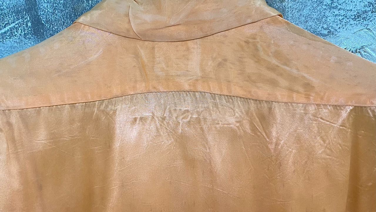 Levi's Vintage 1940s Levis Satin Western distressed Shirt Size US S / EU 44-46 / 1 - 11 Thumbnail
