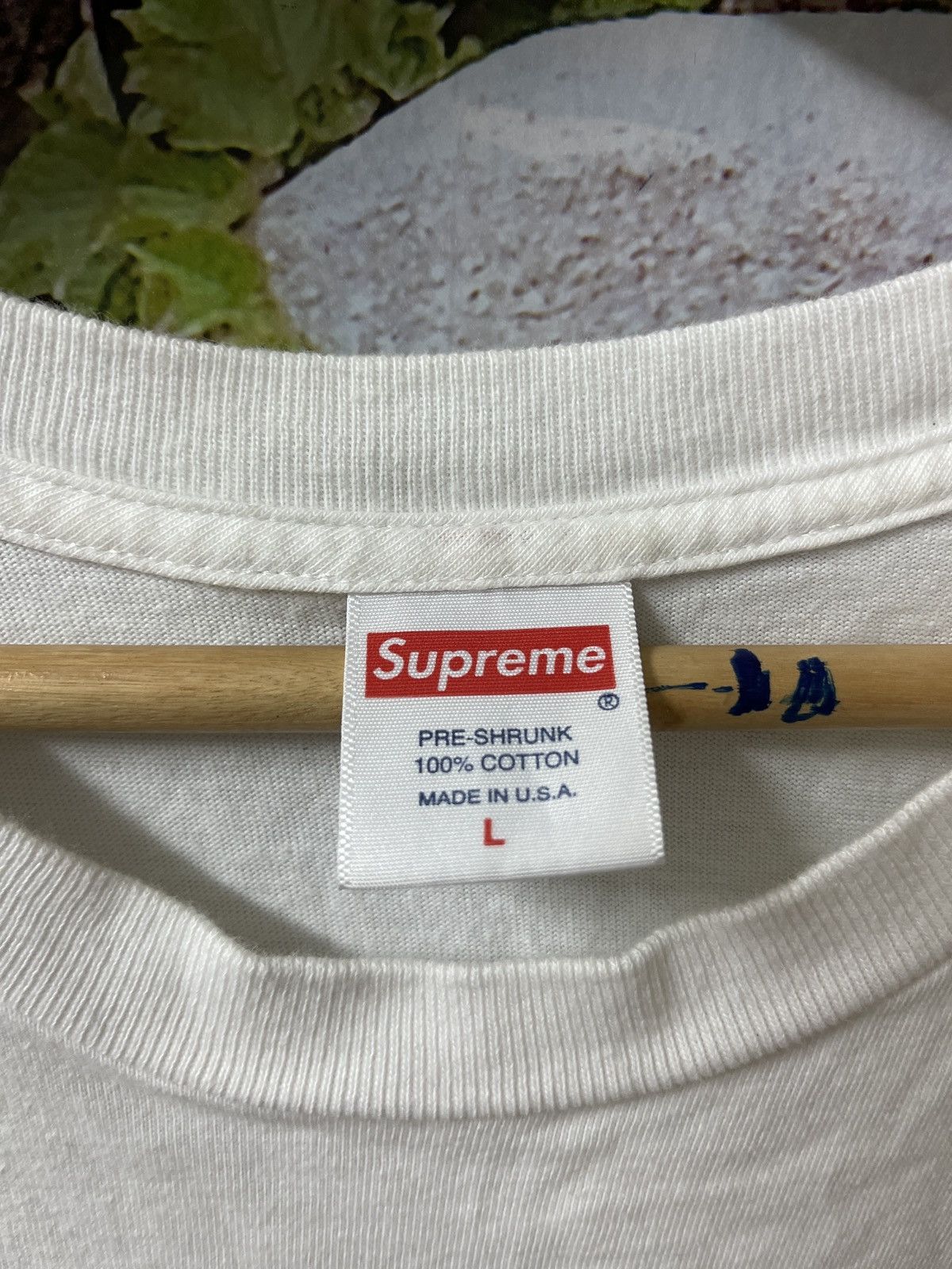 Supreme SUPREME FW19 AMERICAN PICTURE T-SHIRT ‘WHITE’ VERY RARE Size US L / EU 52-54 / 3 - 4 Thumbnail