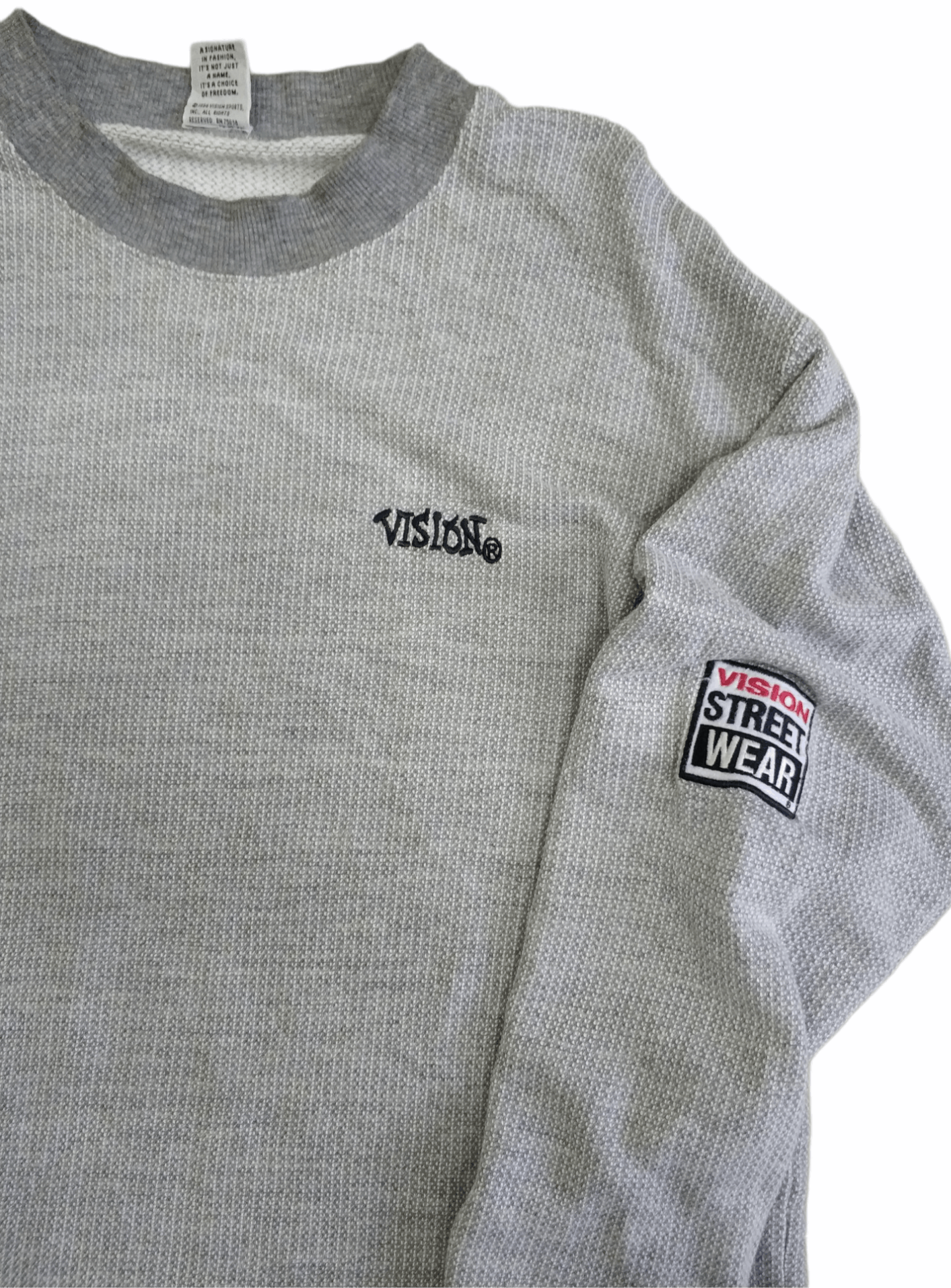 Vision Streetwear 🔥Vintage Vision Streetwear Crewneck Sweatshirts Size US M / EU 48-50 / 2 - 2 Thumbnail