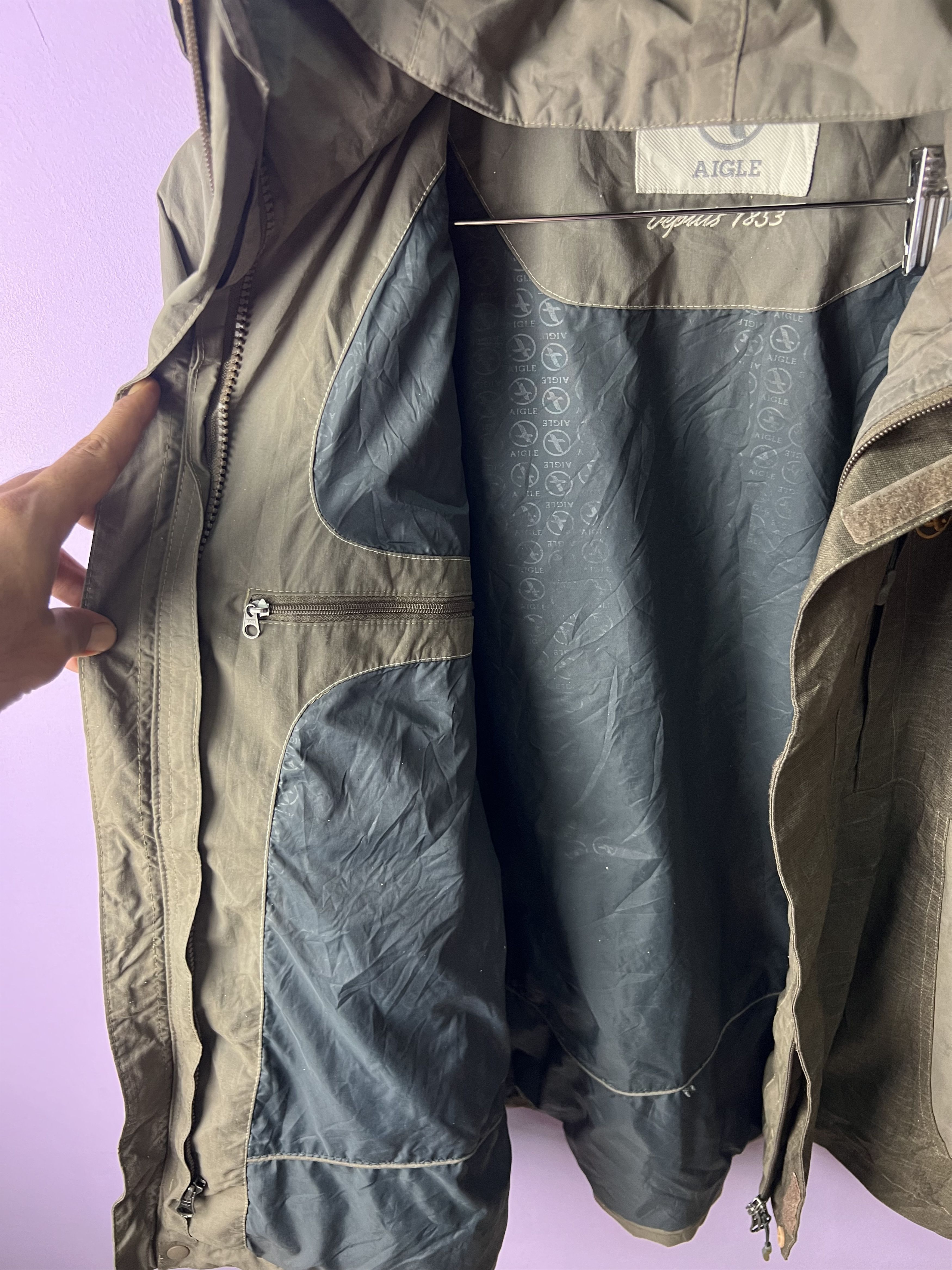 Aigle 🔥Vintage Aigle Light Zipper Jackets Size US L / EU 52-54 / 3 - 18 Thumbnail
