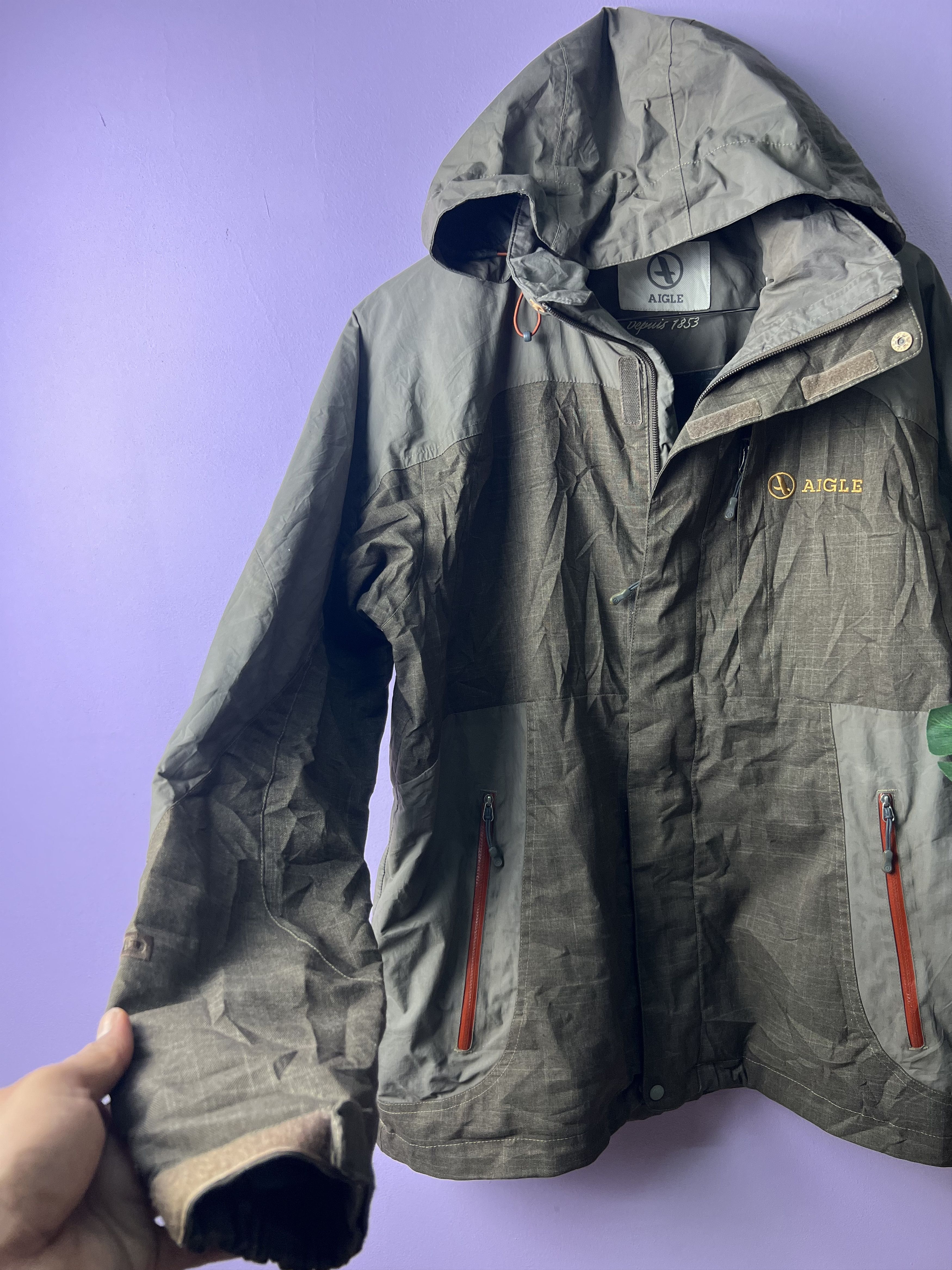 Aigle 🔥Vintage Aigle Light Zipper Jackets Size US L / EU 52-54 / 3 - 13 Thumbnail