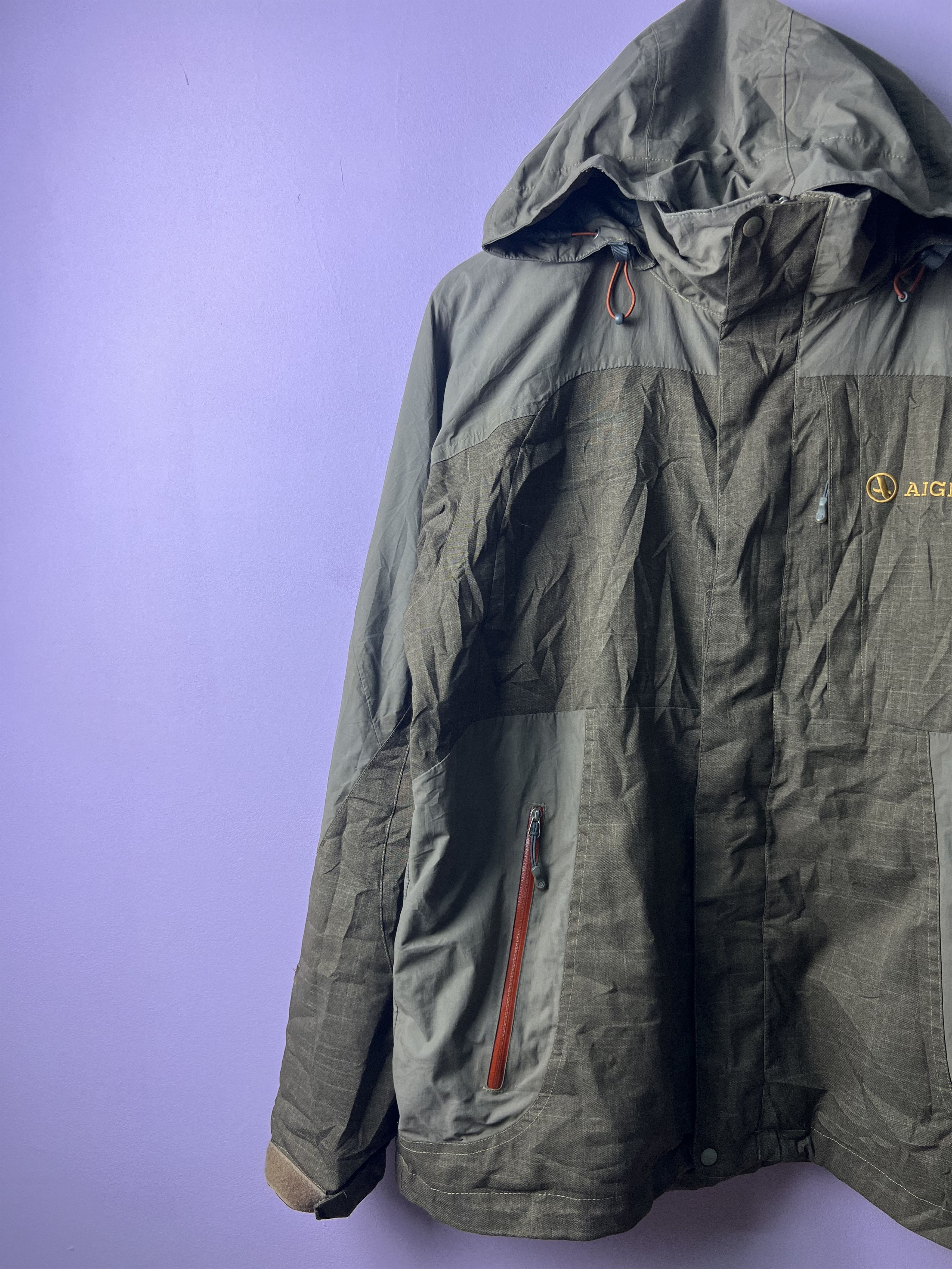 Aigle 🔥Vintage Aigle Light Zipper Jackets Size US L / EU 52-54 / 3 - 4 Thumbnail