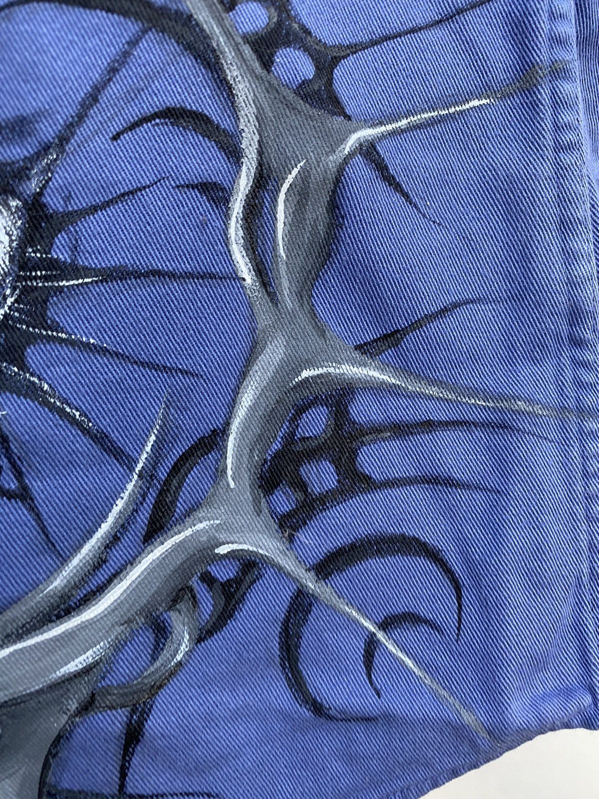 Yves Saint Laurent Cotton YSL Shirt Heavy Blue 1of1 Yves Saint Laurent Shirt Size US L / EU 52-54 / 3 - 12 Thumbnail