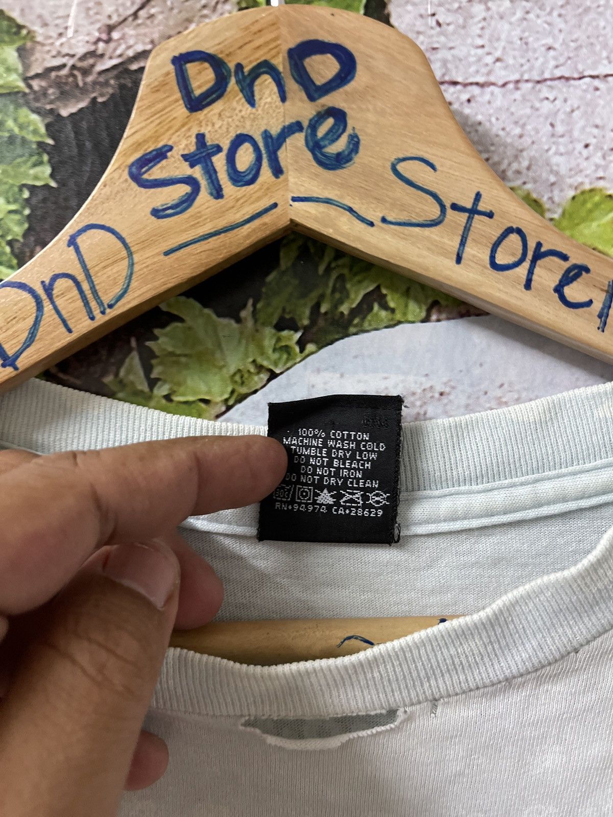 Stussy × Vintage VINTAGE STUSSY PEACE AND PROSPERITY TEE VERY RARE Size US M / EU 48-50 / 2 - 7 Thumbnail
