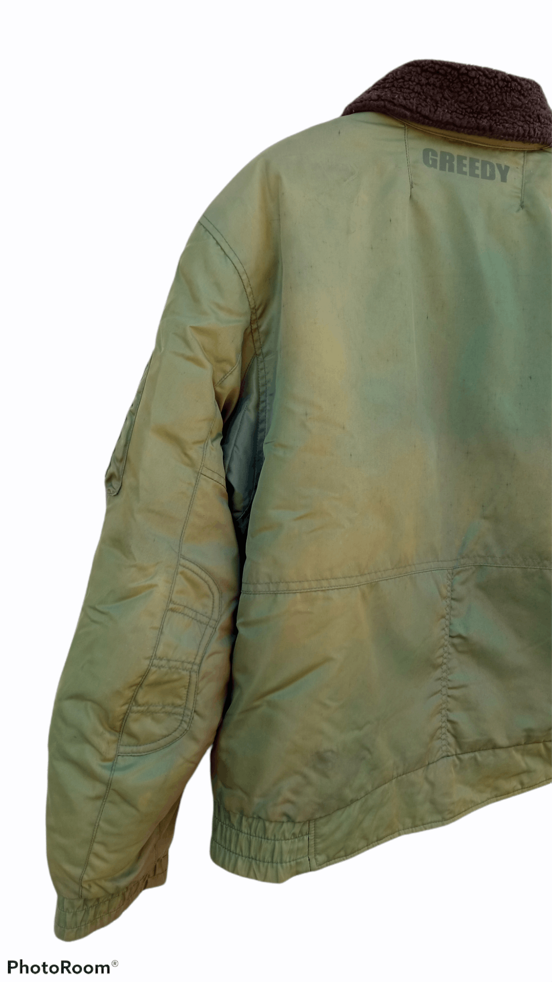 Greedy Genius × Japanese Brand × Vintage 🔥🔥Vintage Style Greedy USAF Inspired Bomber Jacket Size US L / EU 52-54 / 3 - 22 Thumbnail