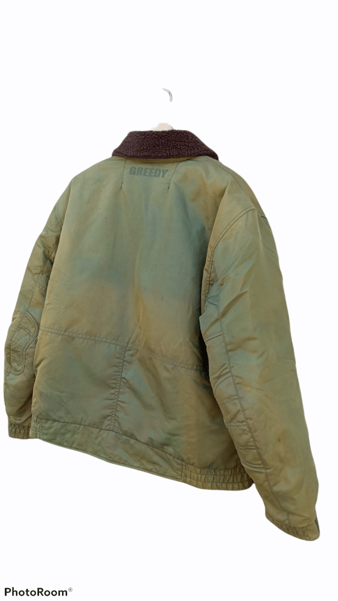 Greedy Genius × Japanese Brand × Vintage 🔥🔥Vintage Style Greedy USAF Inspired Bomber Jacket Size US L / EU 52-54 / 3 - 20 Thumbnail