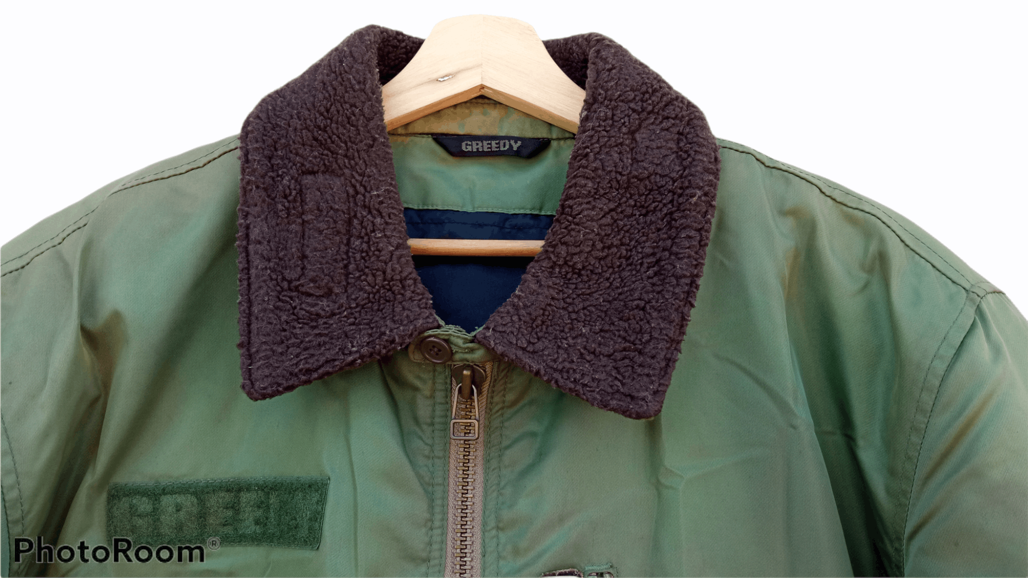 Greedy Genius × Japanese Brand × Vintage 🔥🔥Vintage Style Greedy USAF Inspired Bomber Jacket Size US L / EU 52-54 / 3 - 14 Thumbnail