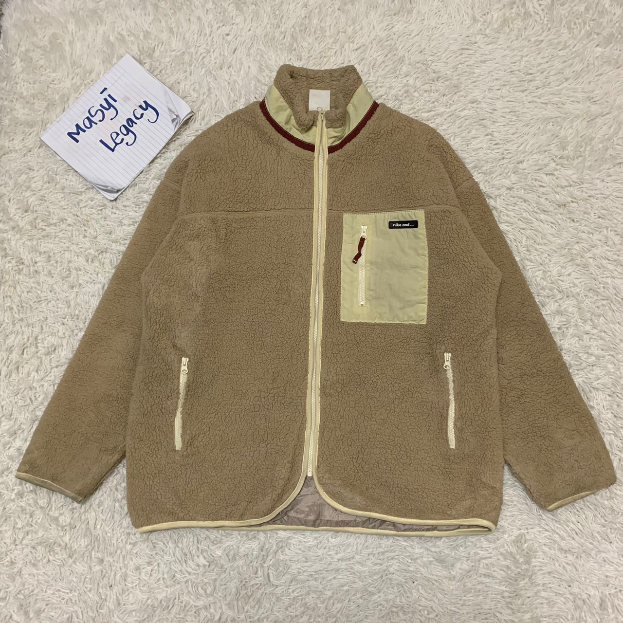 Japanese Brand Niko and... deep pile jacket Size US M / EU 48-50 / 2 - 1 Thumbnail