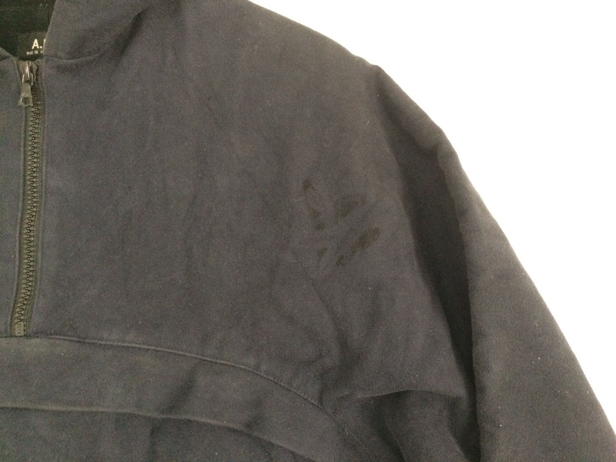 A.P.C. 🔥🔥APC Half Zipper Pull Over Hoodie Jacket Size US L / EU 52-54 / 3 - 6 Thumbnail