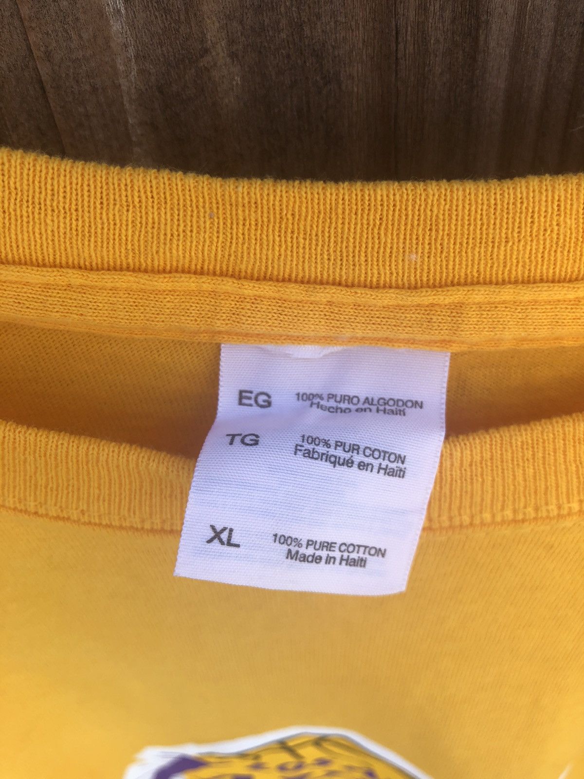 NBA × Vintage Vintage Lakers “We Want Tacos” Jack in the box collab tee Size US XL / EU 56 / 4 - 2 Thumbnail